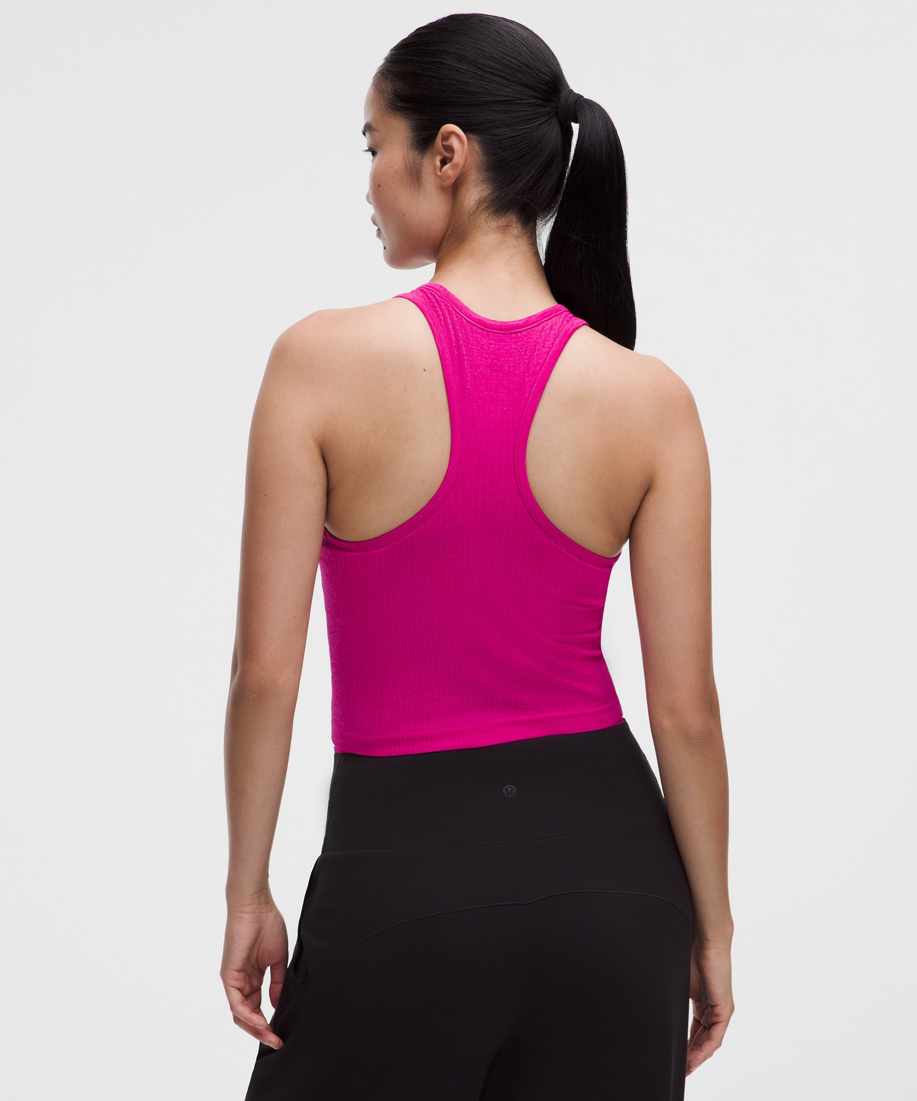 Ebb to Street Cropped Racerback Tank Top *Light Support, B/C Cup