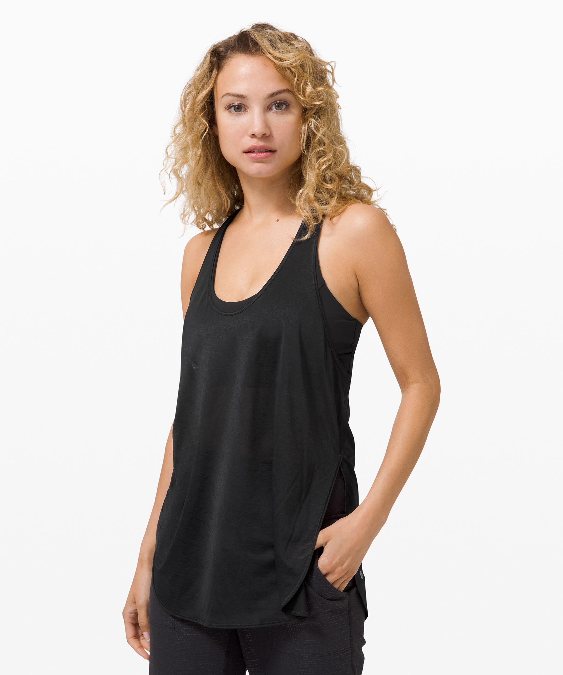 lululemon twist back tank