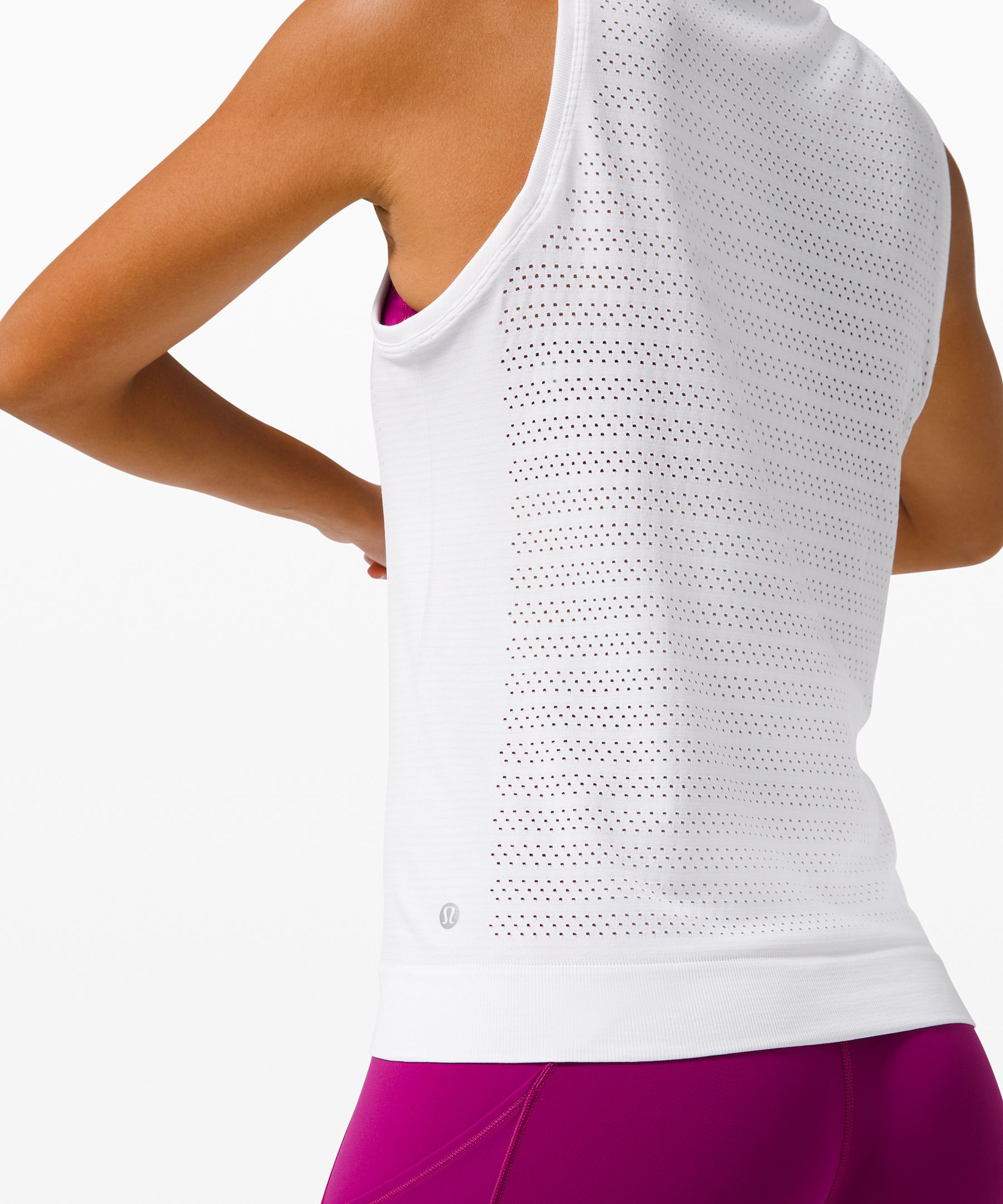 Swiftly Breathe Relaxed-Fit Muscle Tank Top