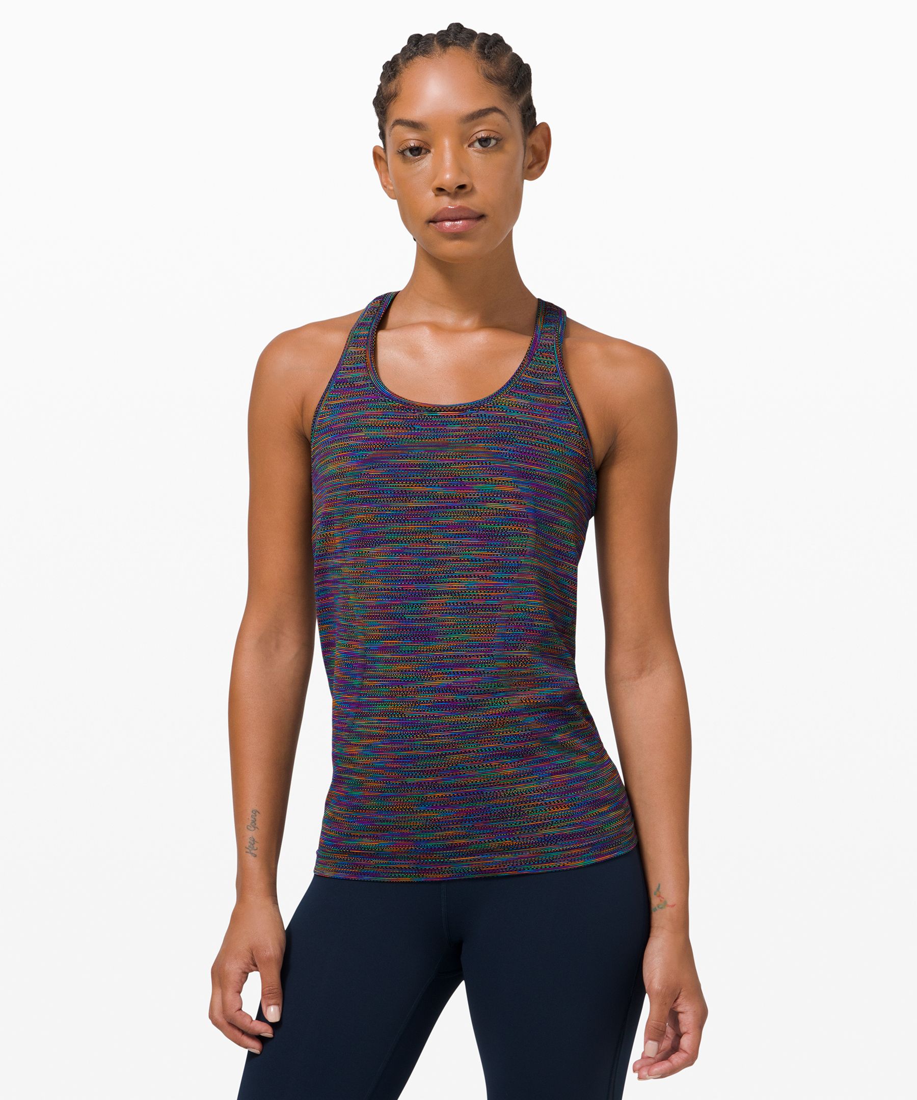lululemon grey tank