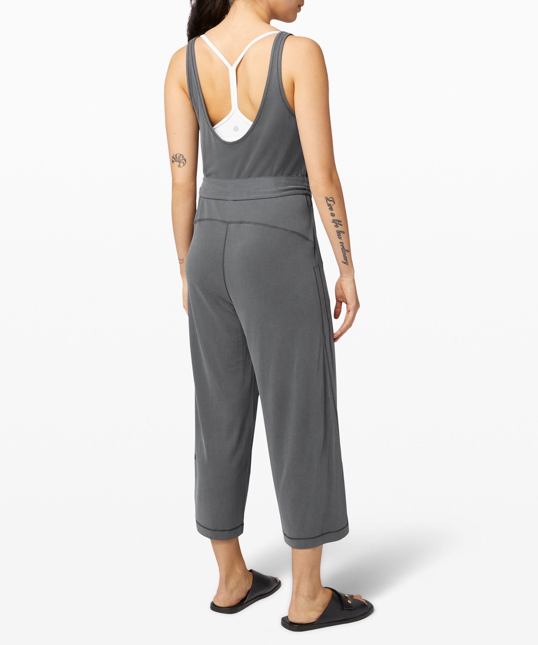 Ease of it All V-Neck Jumpsuit *Softstreme