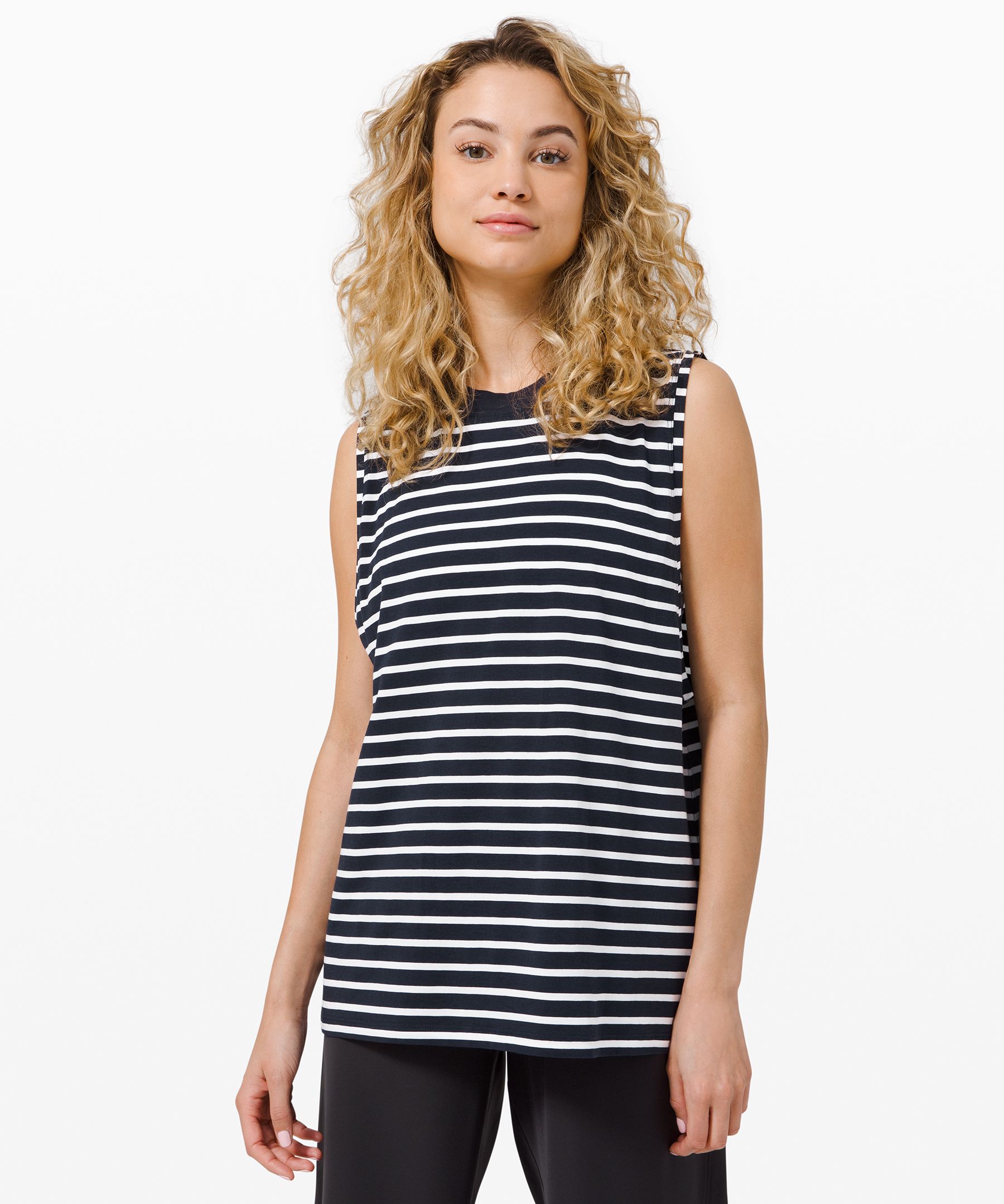 Lululemon All Yours Tank In Navy