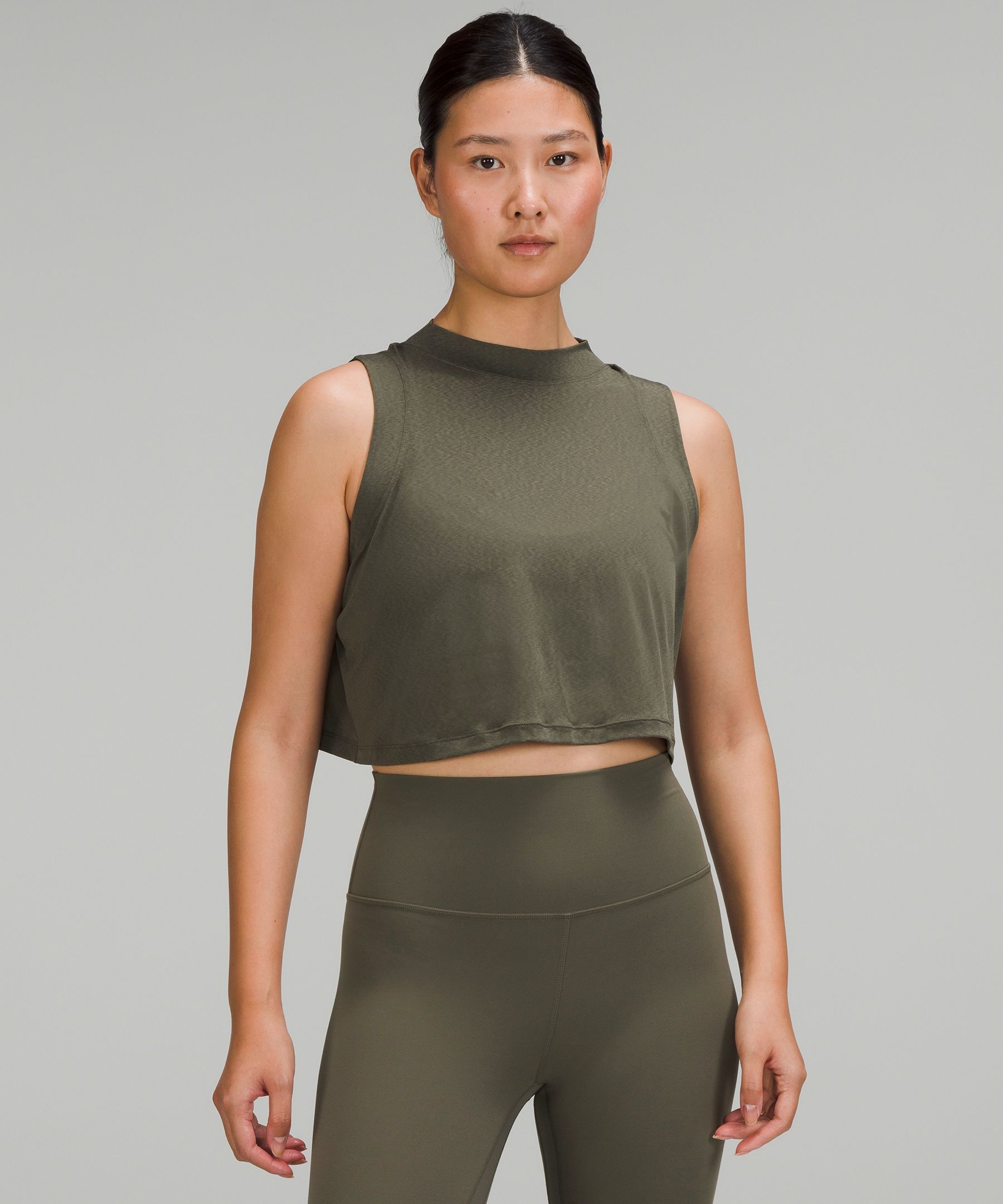 Flow Y 2-in-1 Cropped Tank Top *Light Support, B/C Cup