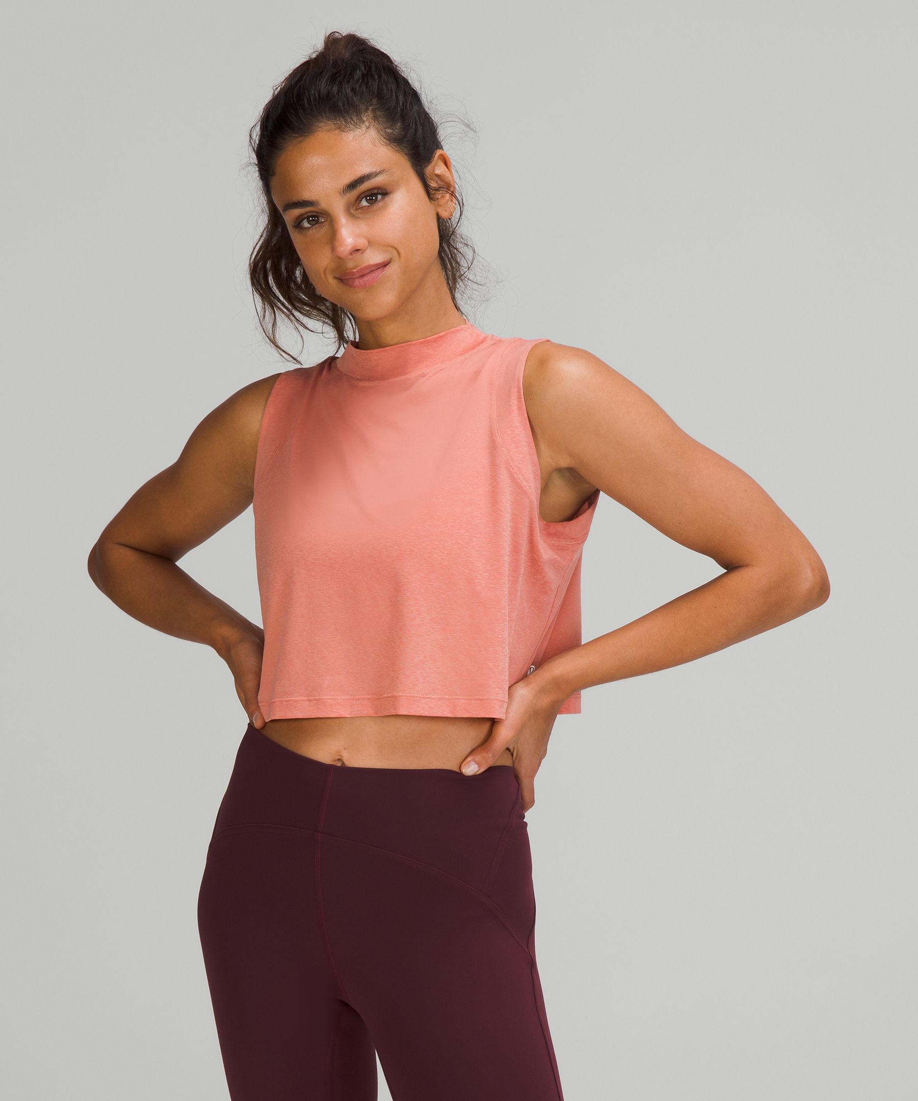 Flow Y 2-in-1 Cropped Tank Top *Light Support, B/C Cup