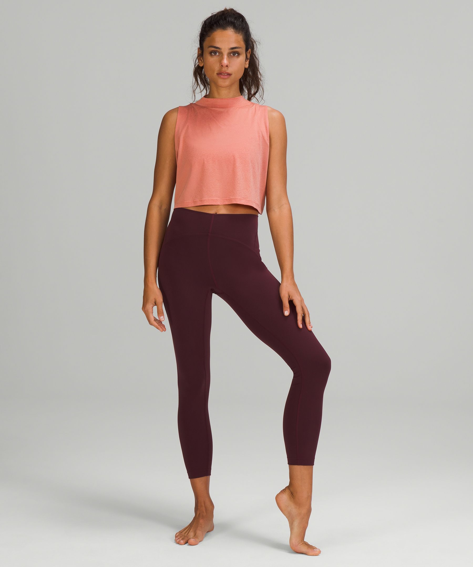 Flow Y 2-in-1 Cropped Tank Top *Light Support, B/C Cup