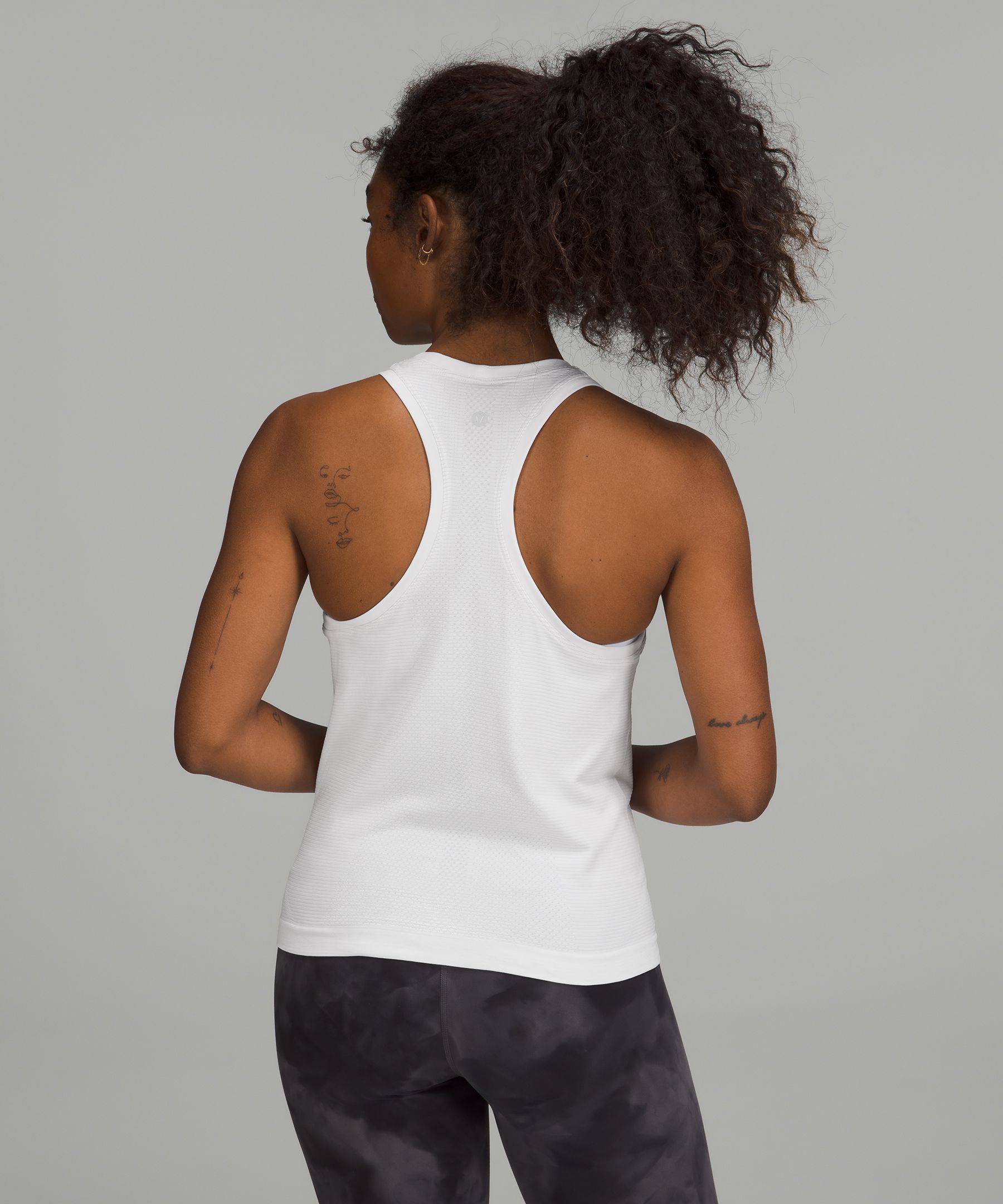 Lululemon Swiftly Tech Racerback Tank Top 2.0 Race Length In White