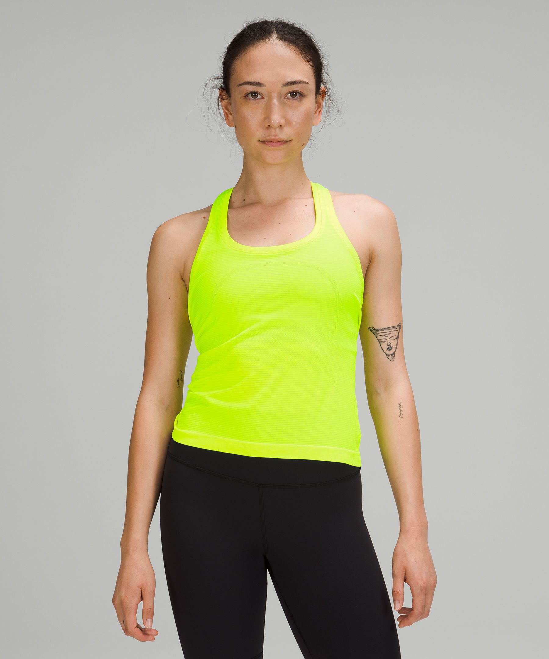 Lululemon Swiftly Tech Racerback Tank Top 2.0 Race Length In Highlight Yellow