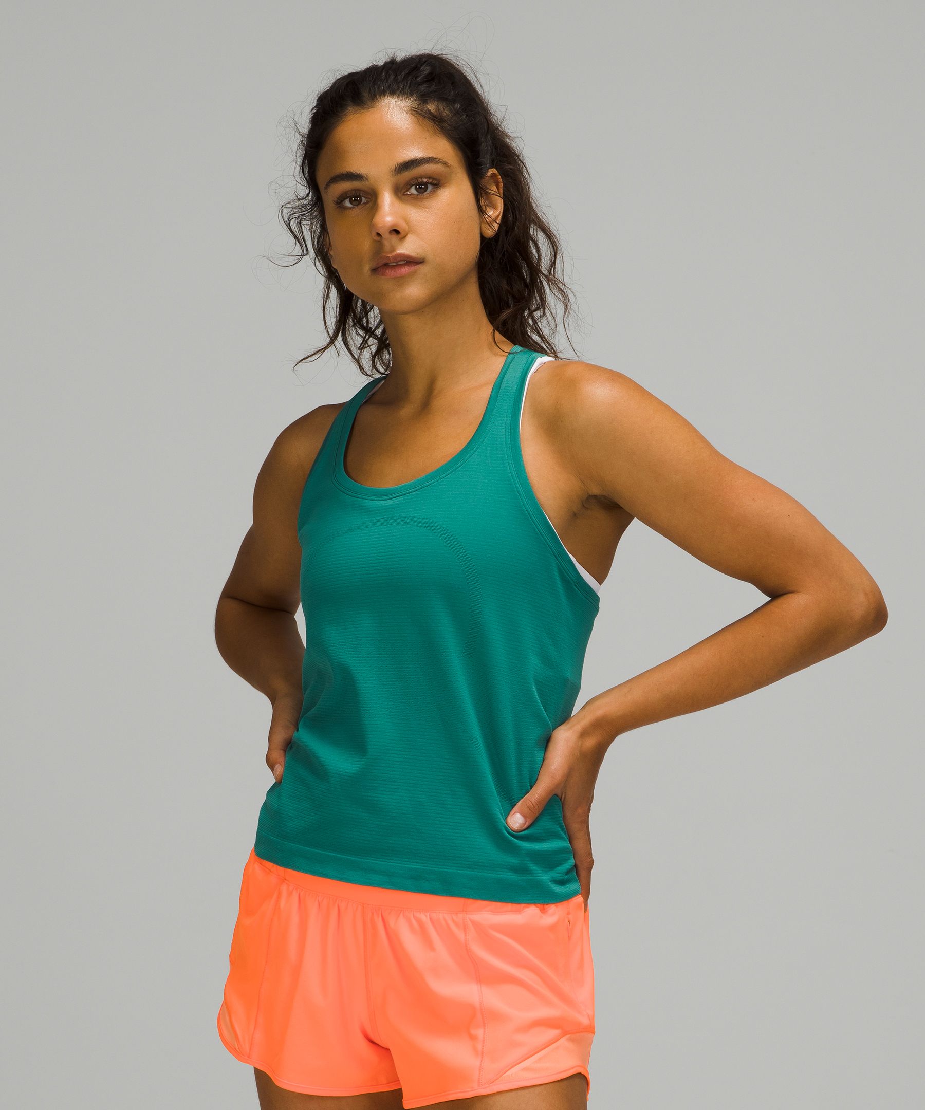 Lululemon Swiftly Tech Racerback Tank Top 2.0 Race Length In Teal Lagoon