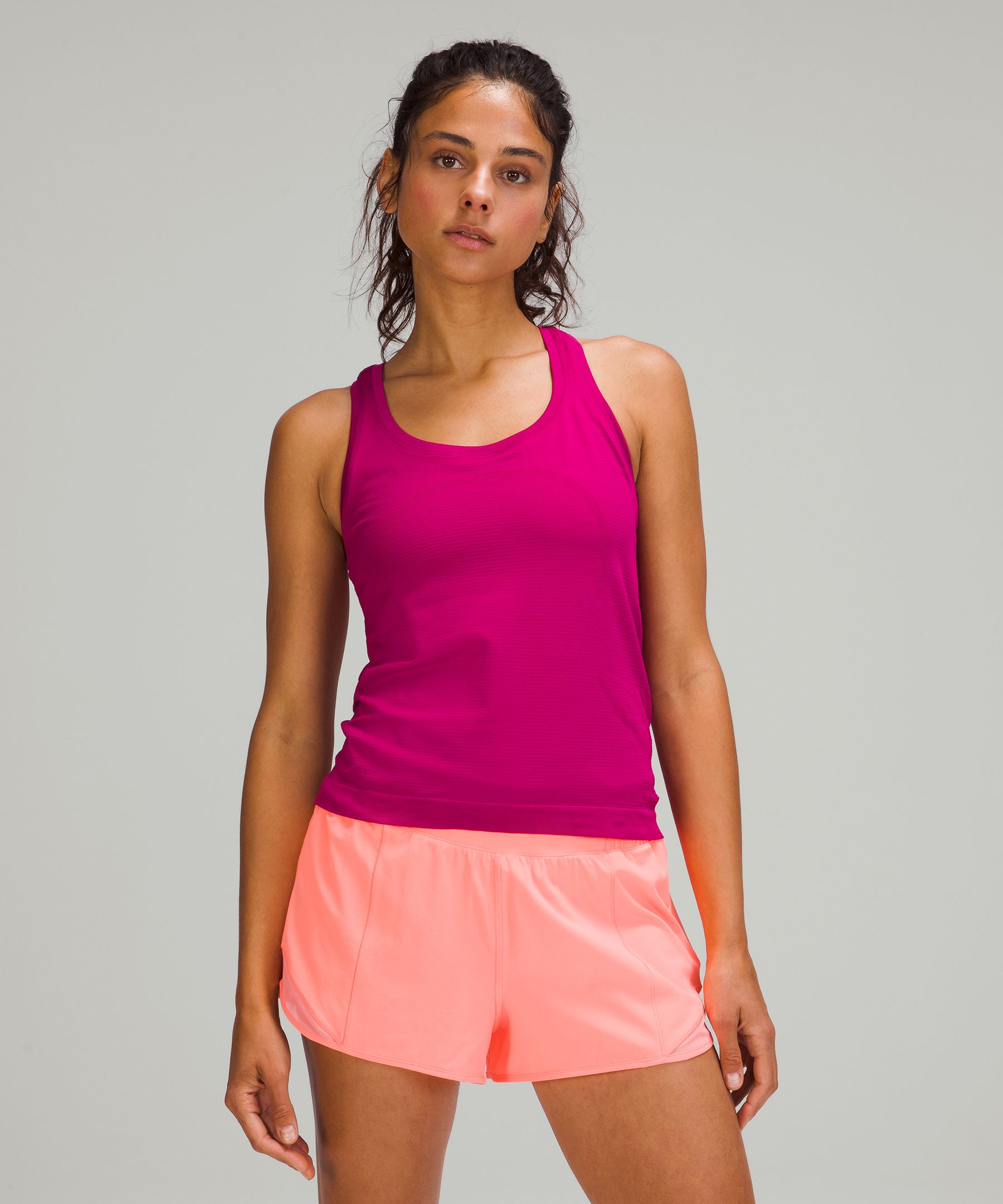 Lululemon Swiftly Tech Racerback Tank Top 2.0 *race Length In Pink