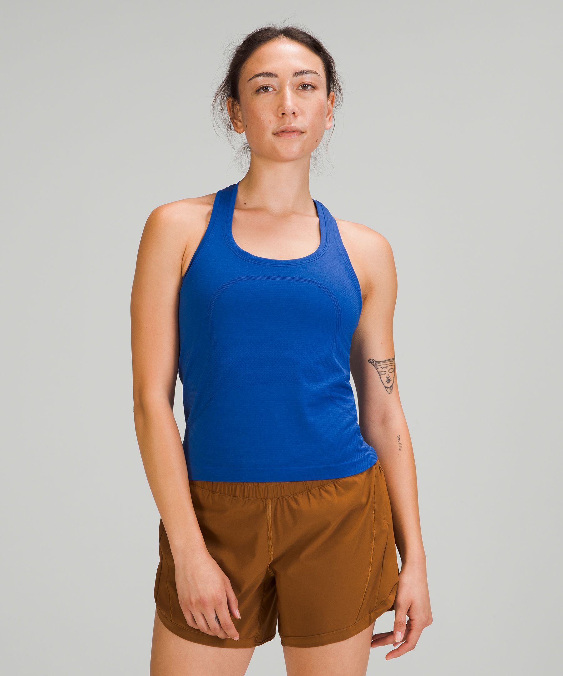 Lululemon Swiftly Tech Racerback Tank Top 2.0 Race Length In Symphony Blue/symphony Blue