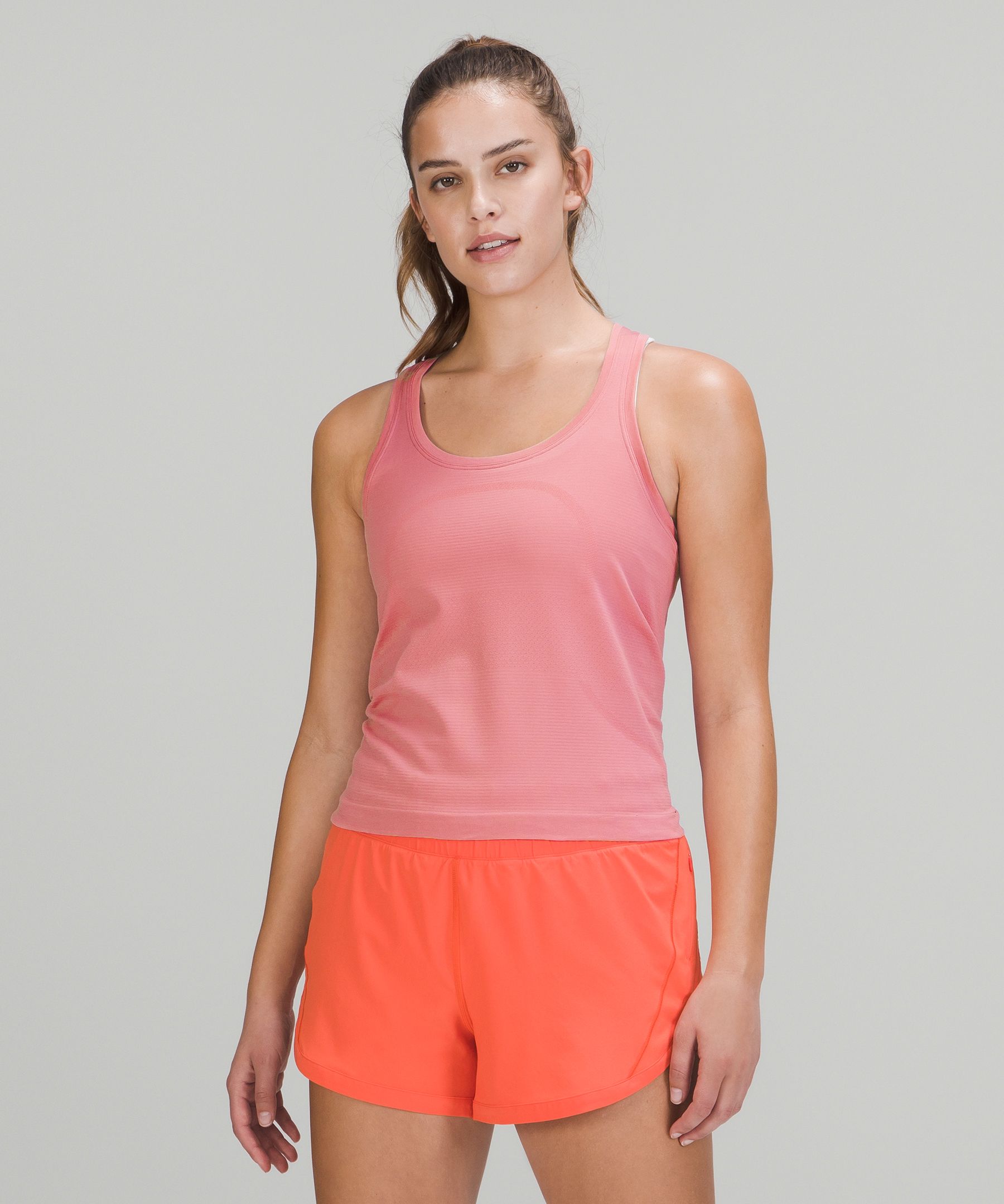 Lululemon Swiftly Tech Racerback Tank Top 2.0 Race Length In Pink Blossom/pink Blossom