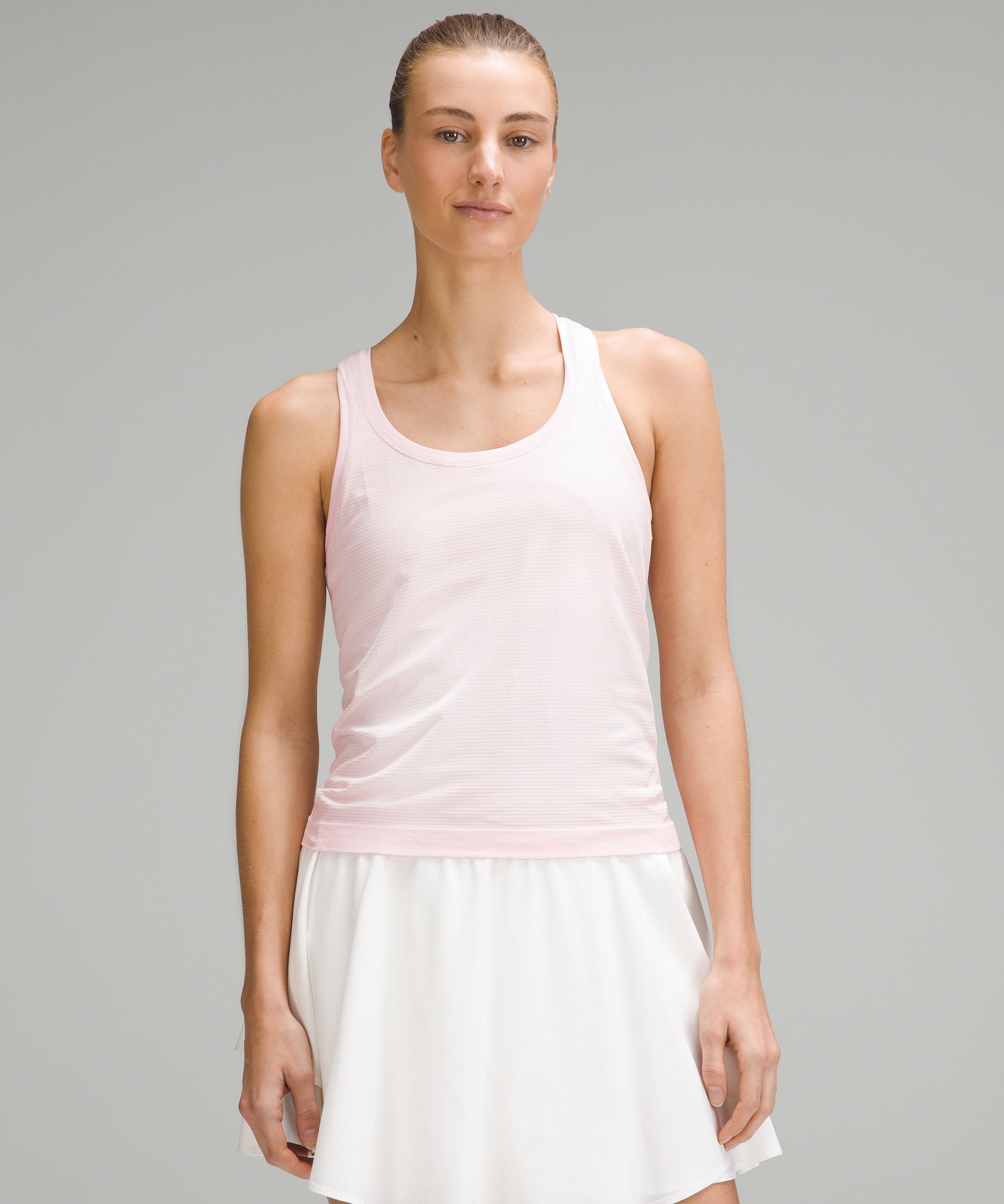 Lululemon Swiftly Tech Racerback Tank Top 2.0 Race Length In Strawberry Milkshake/strawberry Milkshake