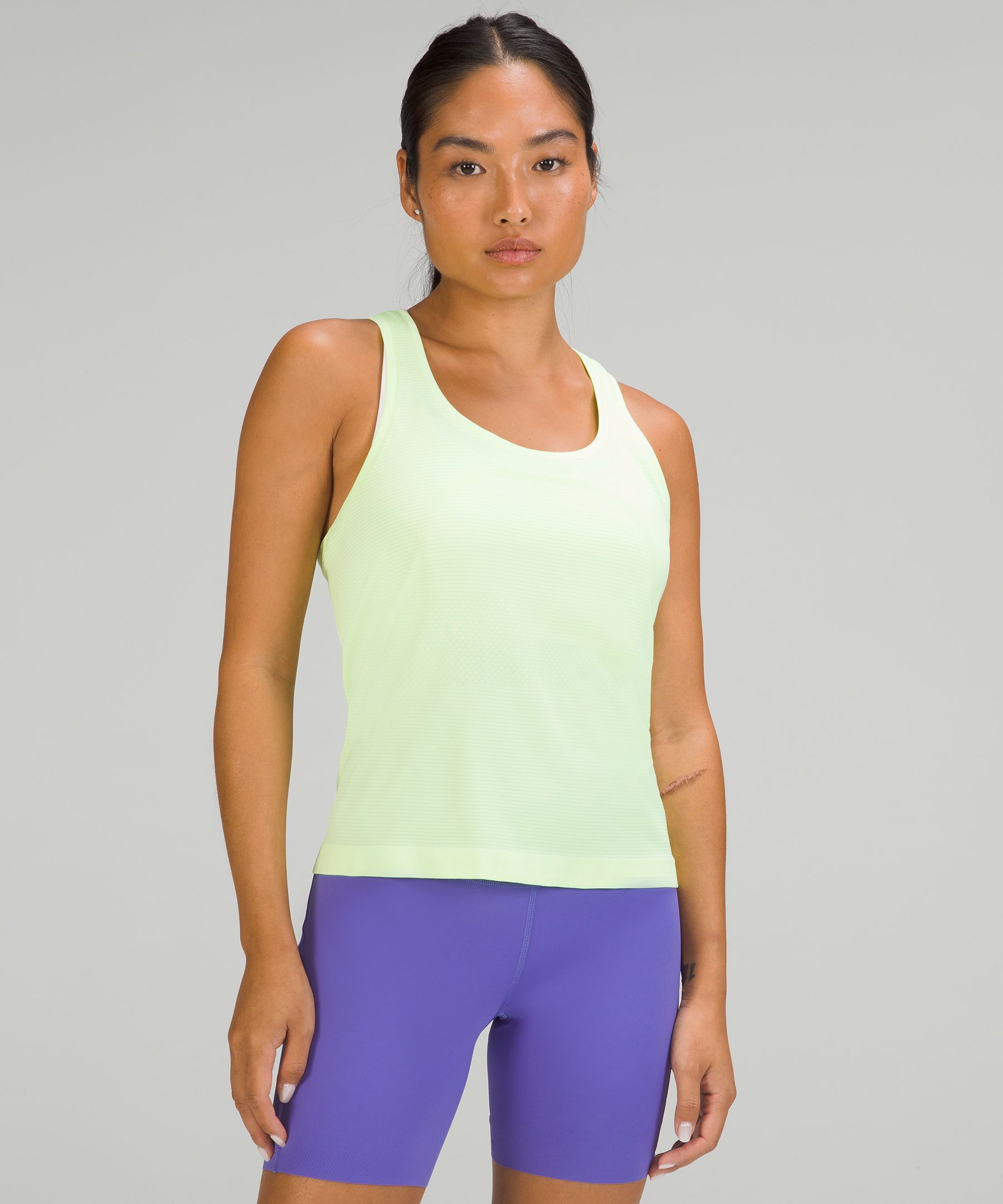 Lululemon Swiftly Tech Racerback Tank Top 2.0 Race Length In Faded Zap ...