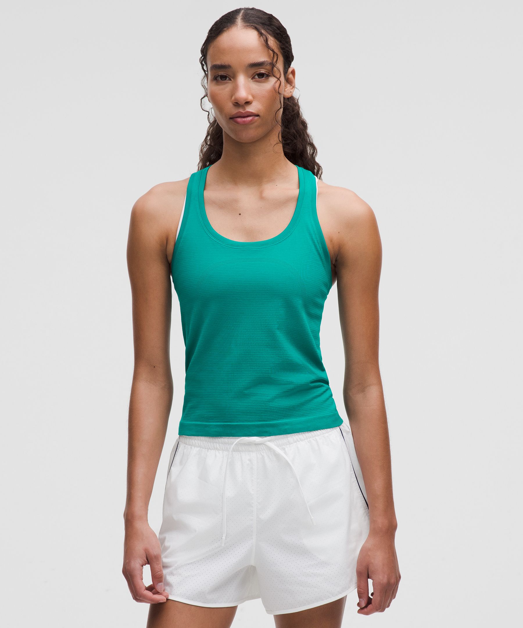 Swiftly Tech Racerback Tank Top 2.0 Waist Length