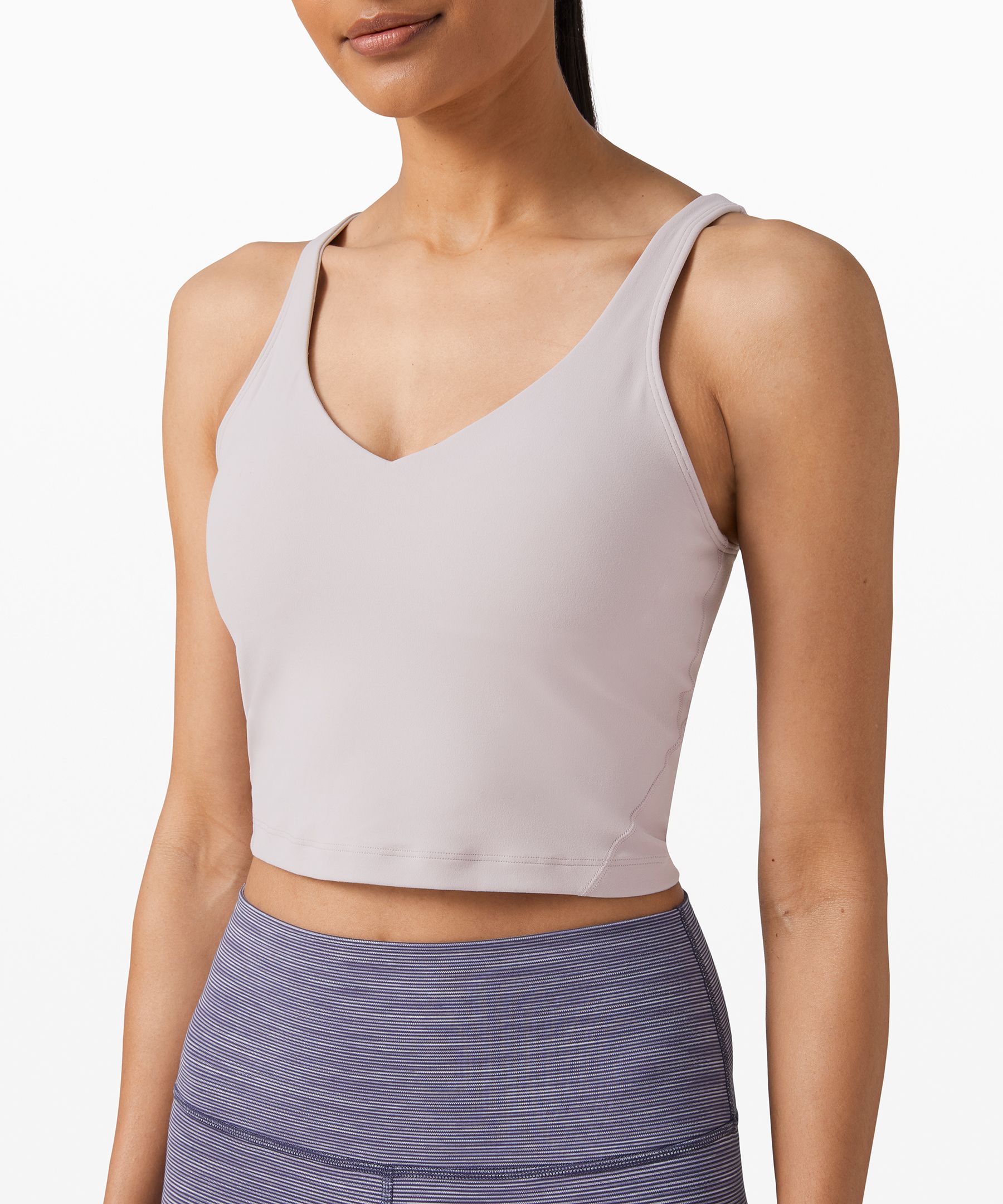 Align High-Neck Tank Top in Blue Nile - just arrived & I think