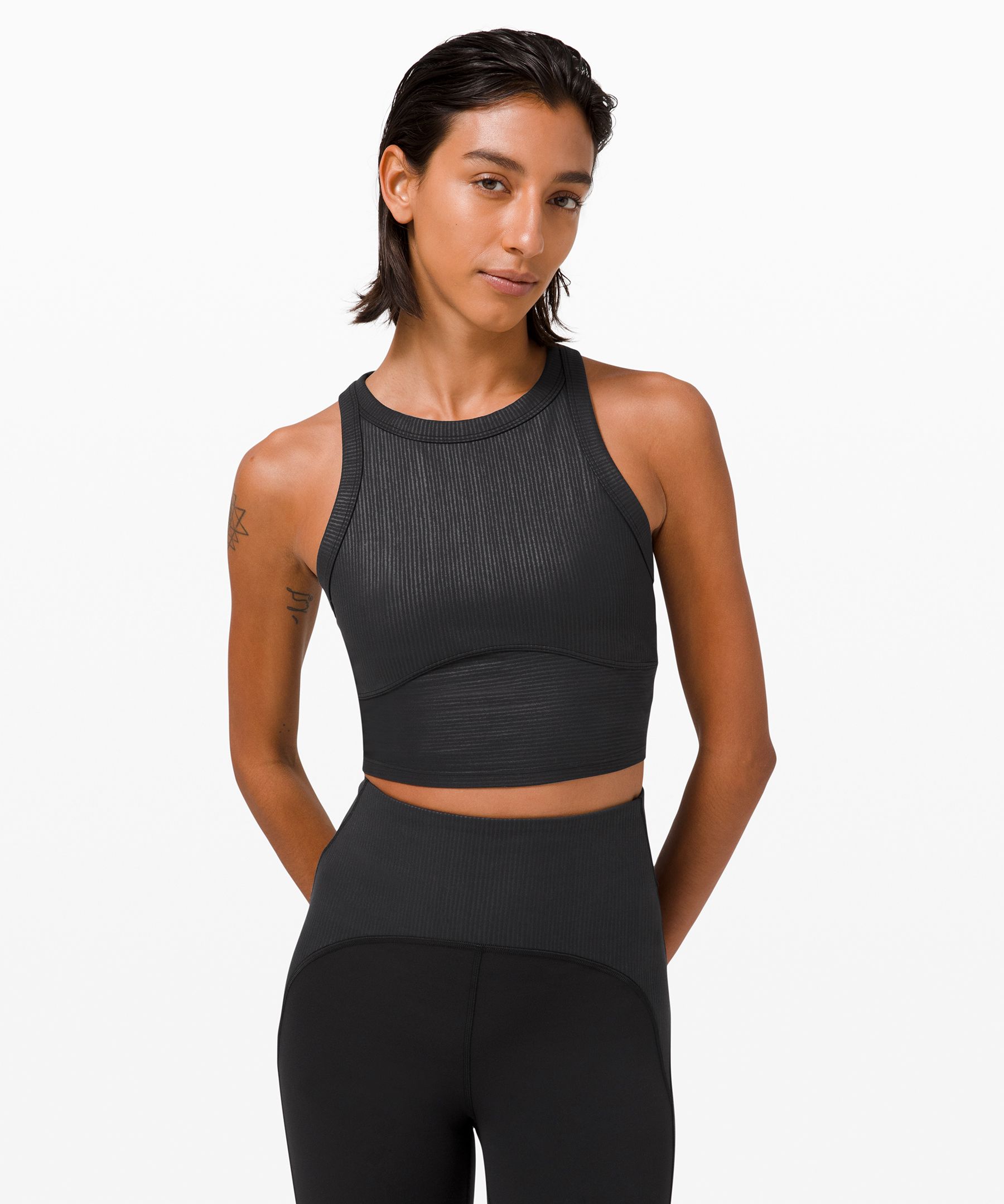 Lululemon All Day Breeze Bra - Black - lulu fanatics