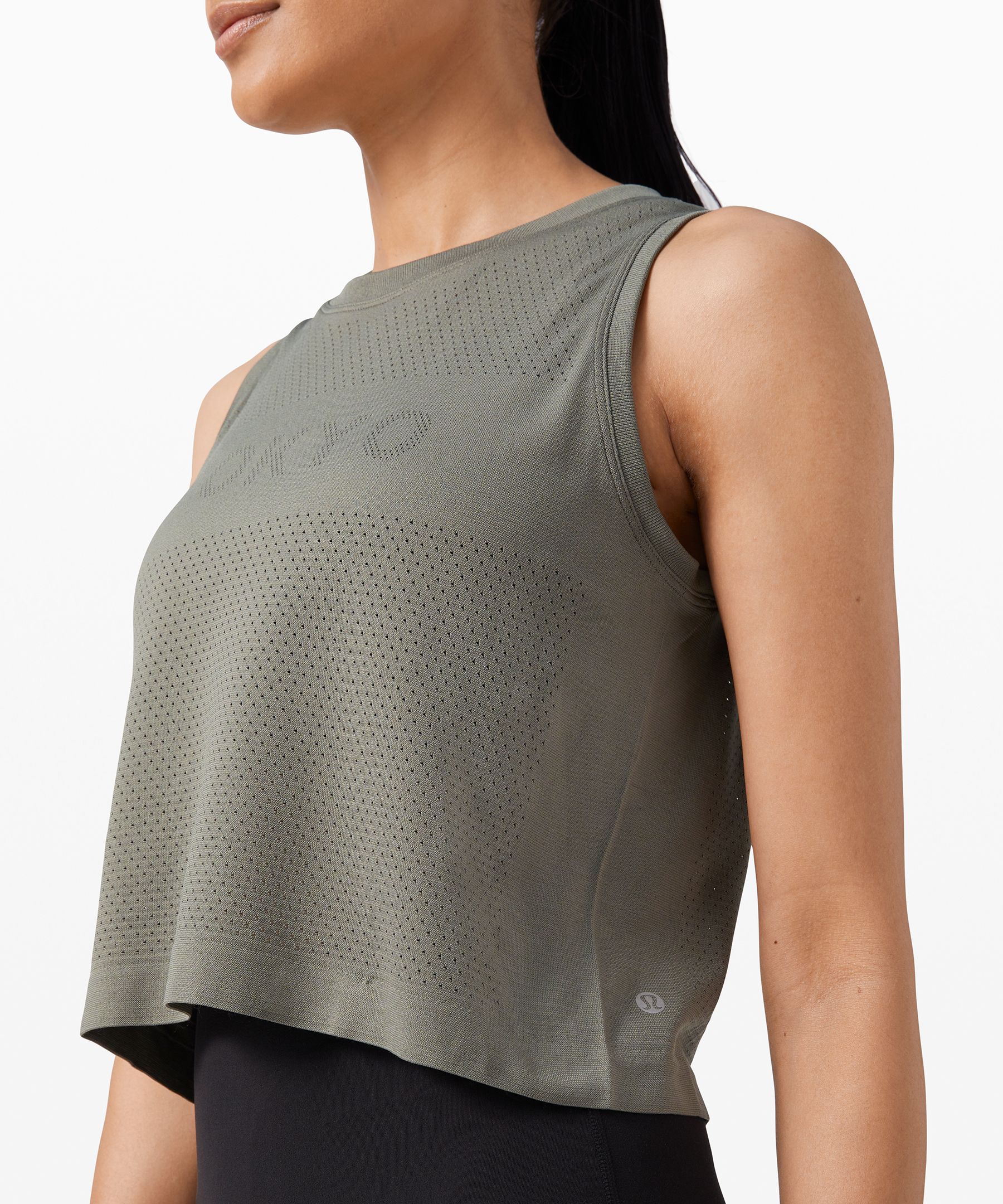 Swiftly Breathe Crop Tank TYO