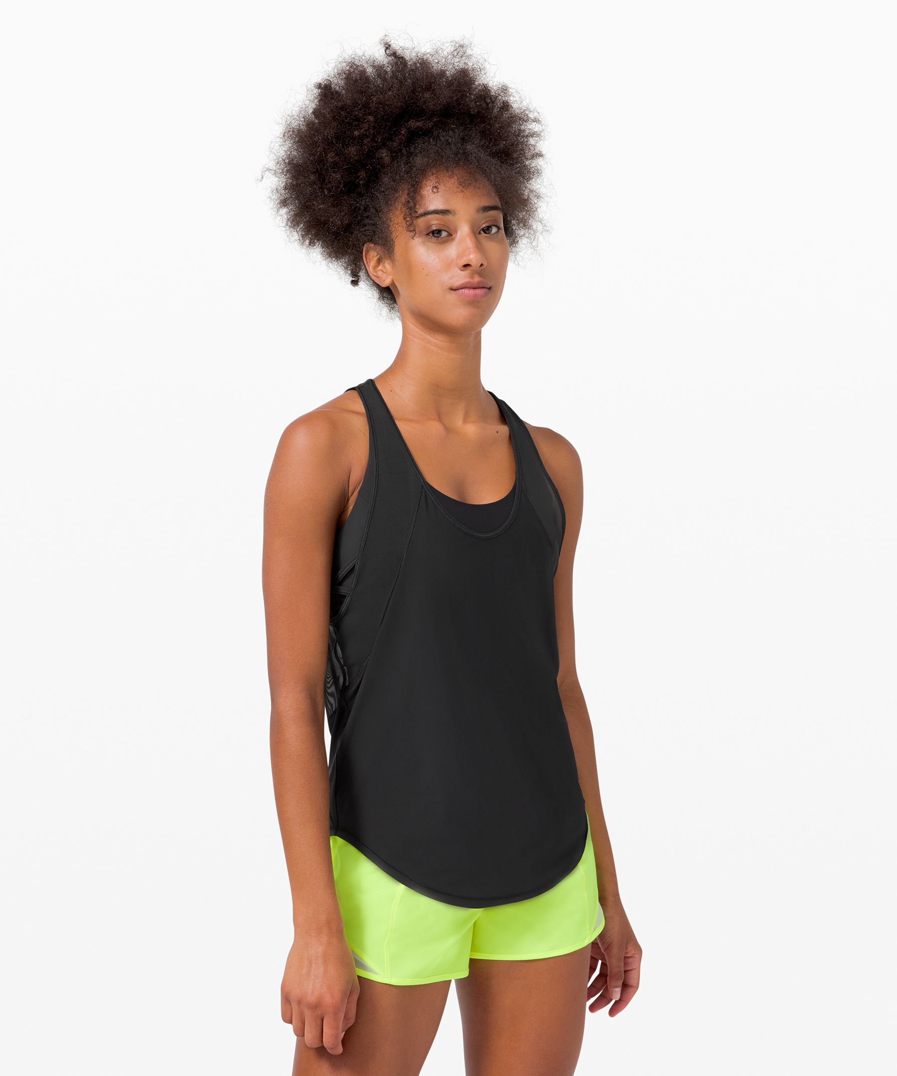 lululemon - Open back with a twist. This 2-in-1 tank and bra combo