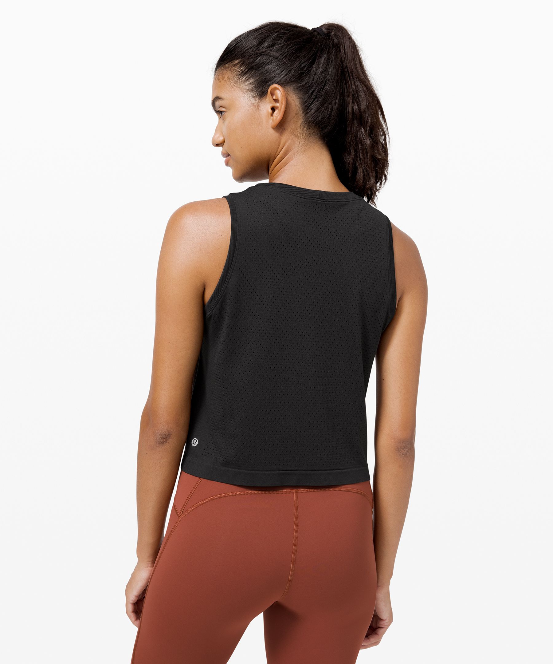 Lululemon swiftly breathe crop - Gem