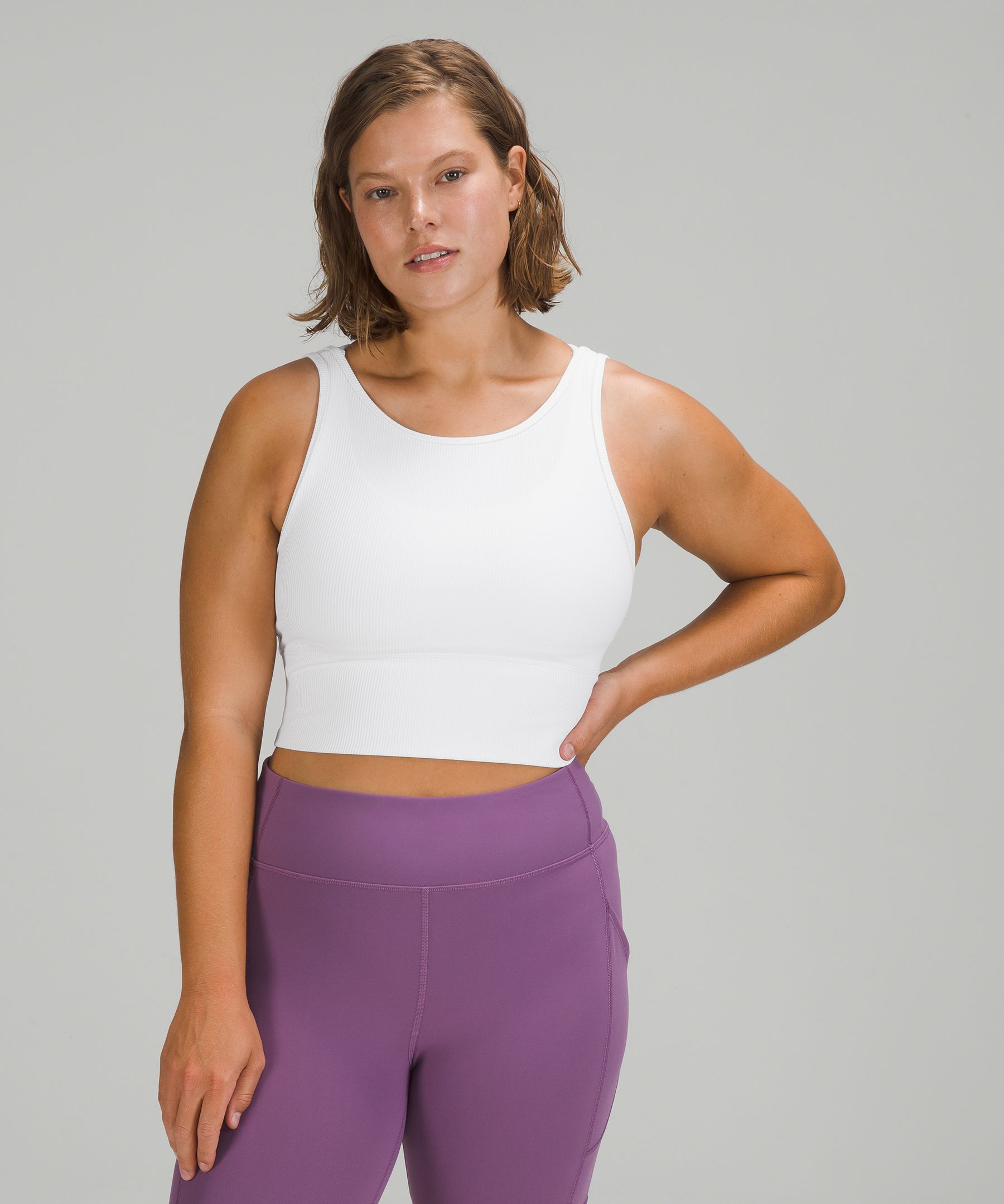 Lululemon athletica Power Pivot Ribbed Tank Top