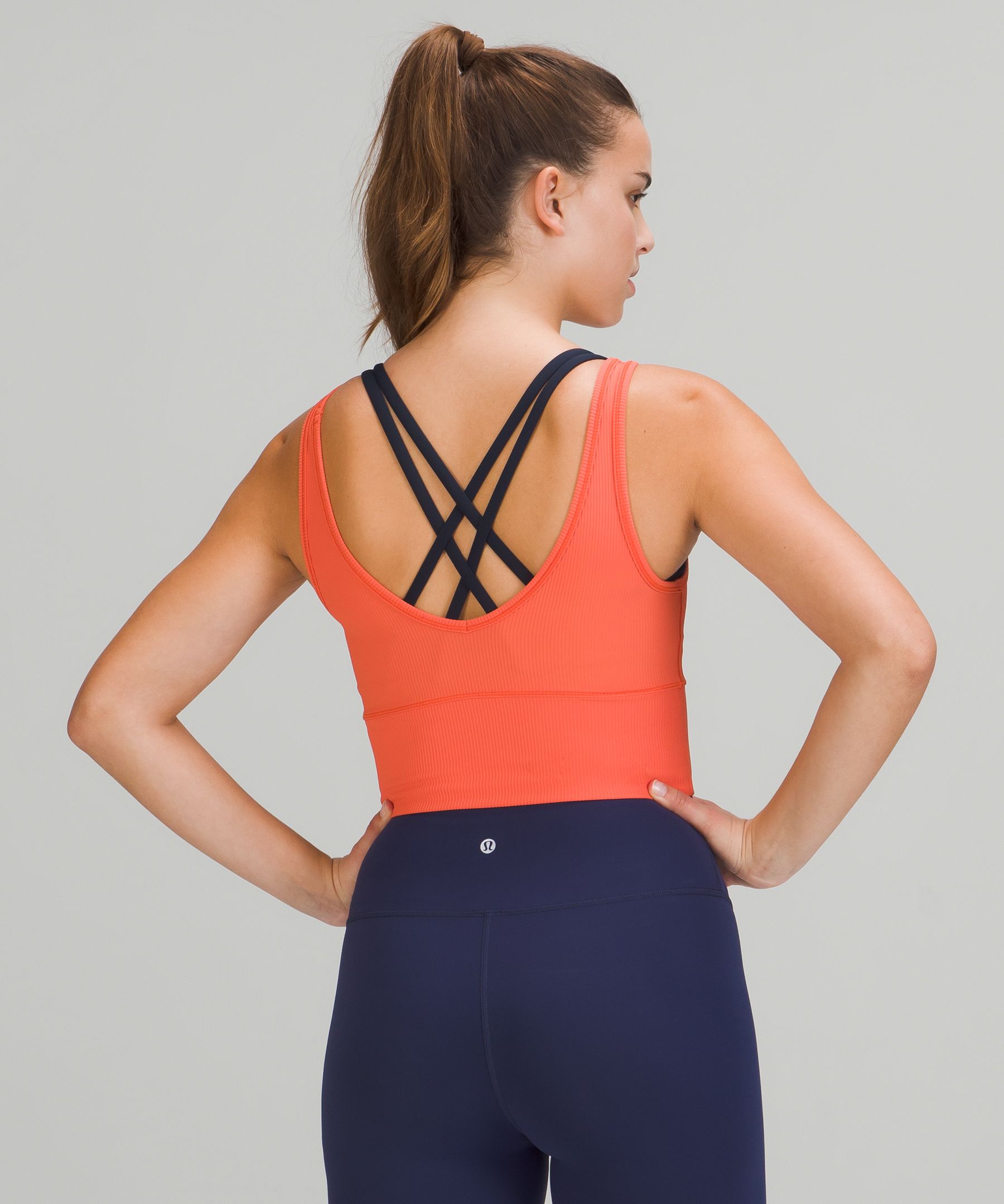 Power Pivot Ribbed Tank Top