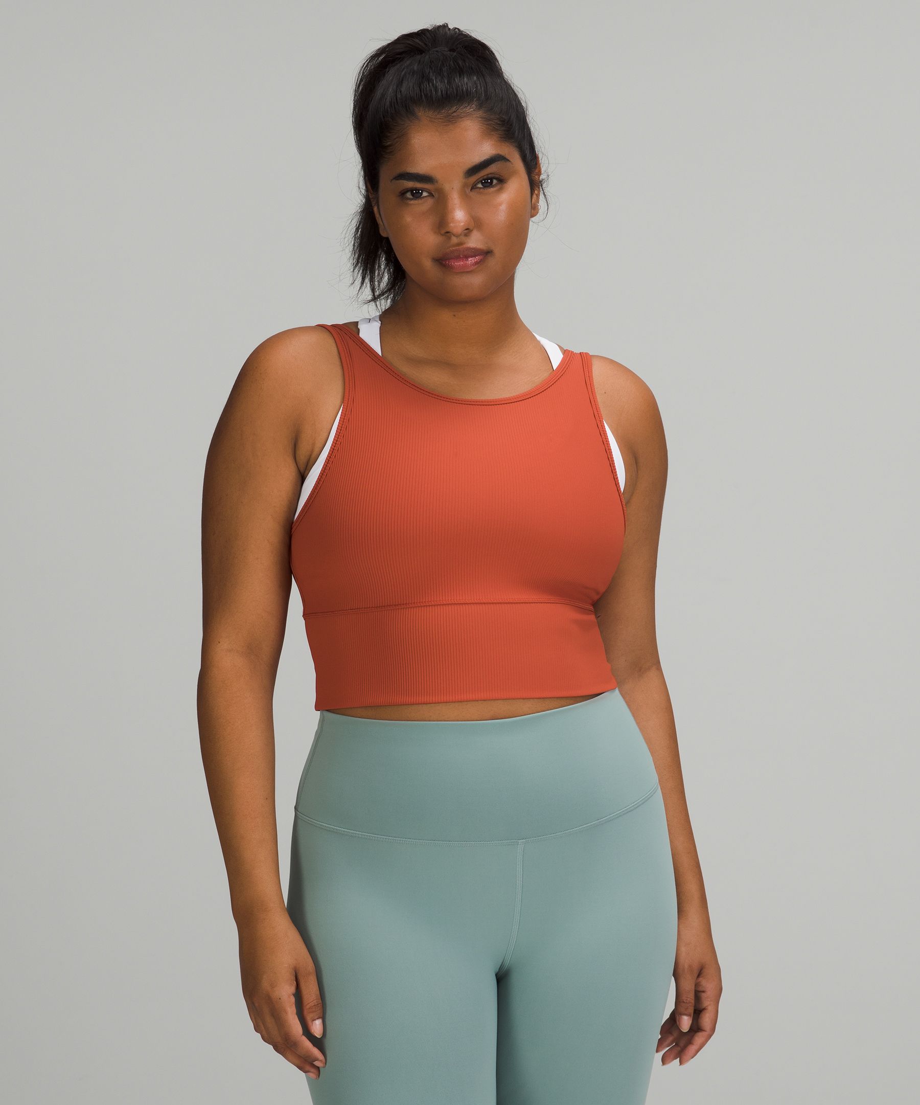 Lululemon + Power Pivot Ribbed Tank Top