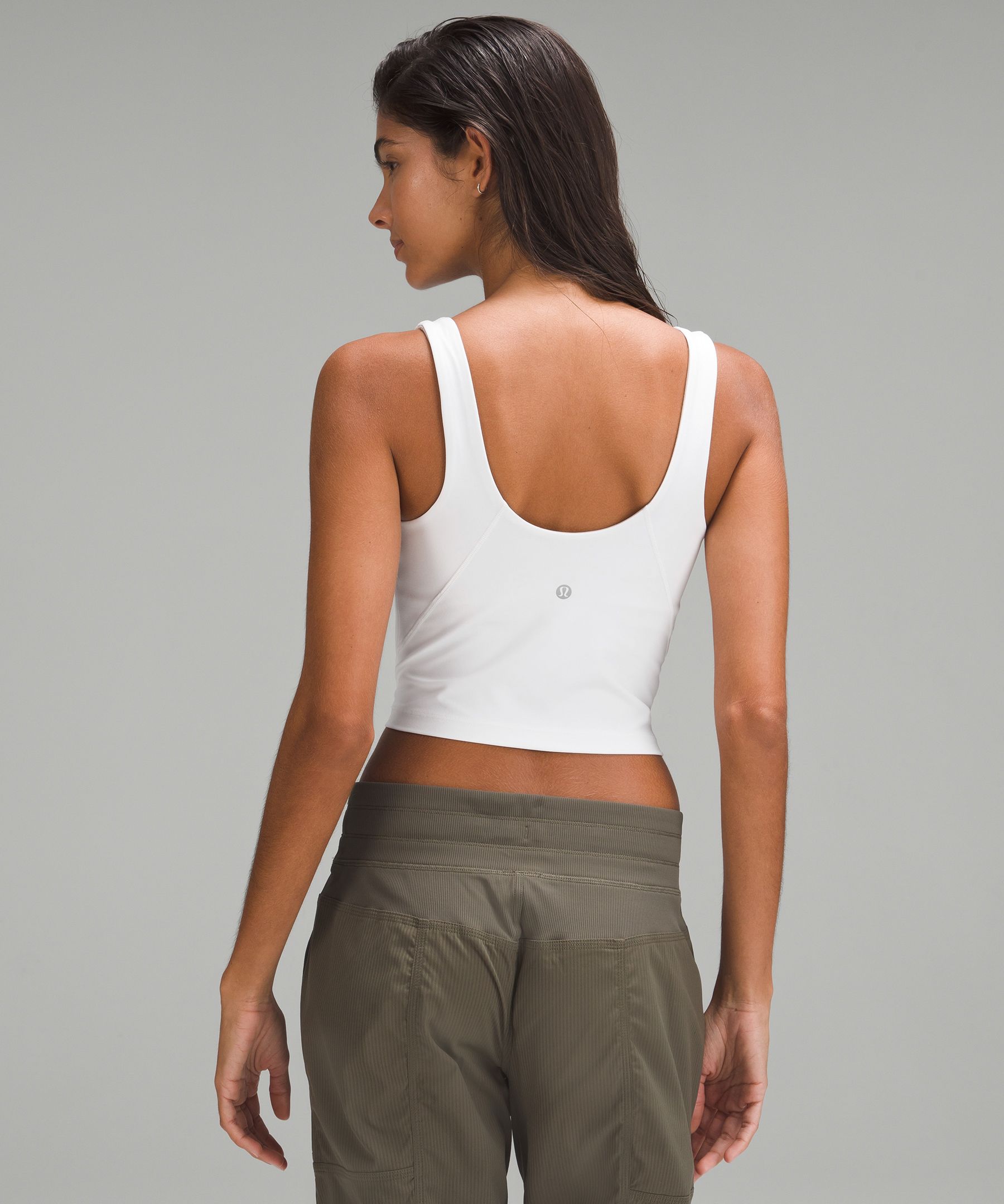 White Lululemon Align retailer Tank