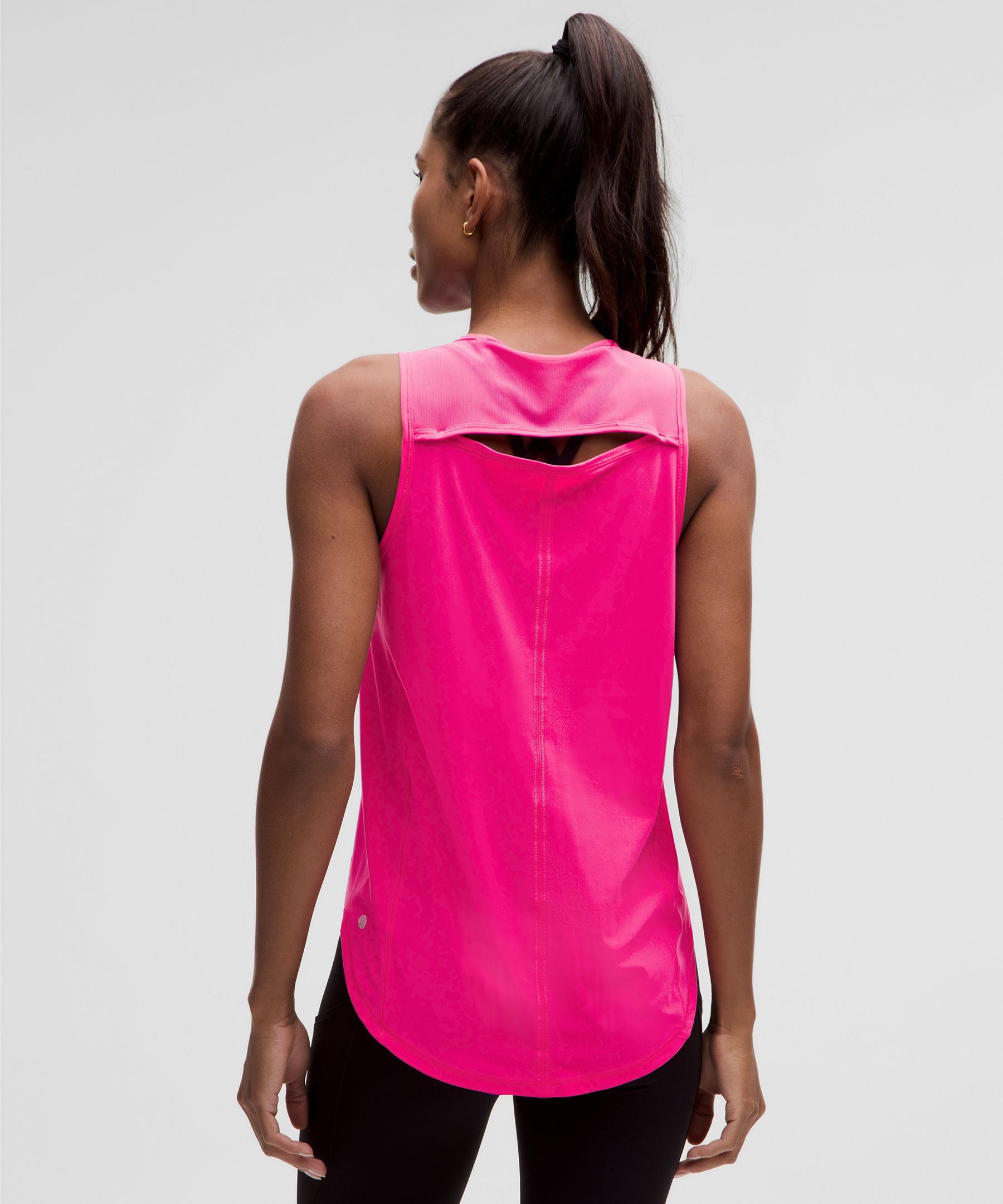 NEW Women Lululemon Sculpt Tank Top Lip Gloss Size 8 & 10