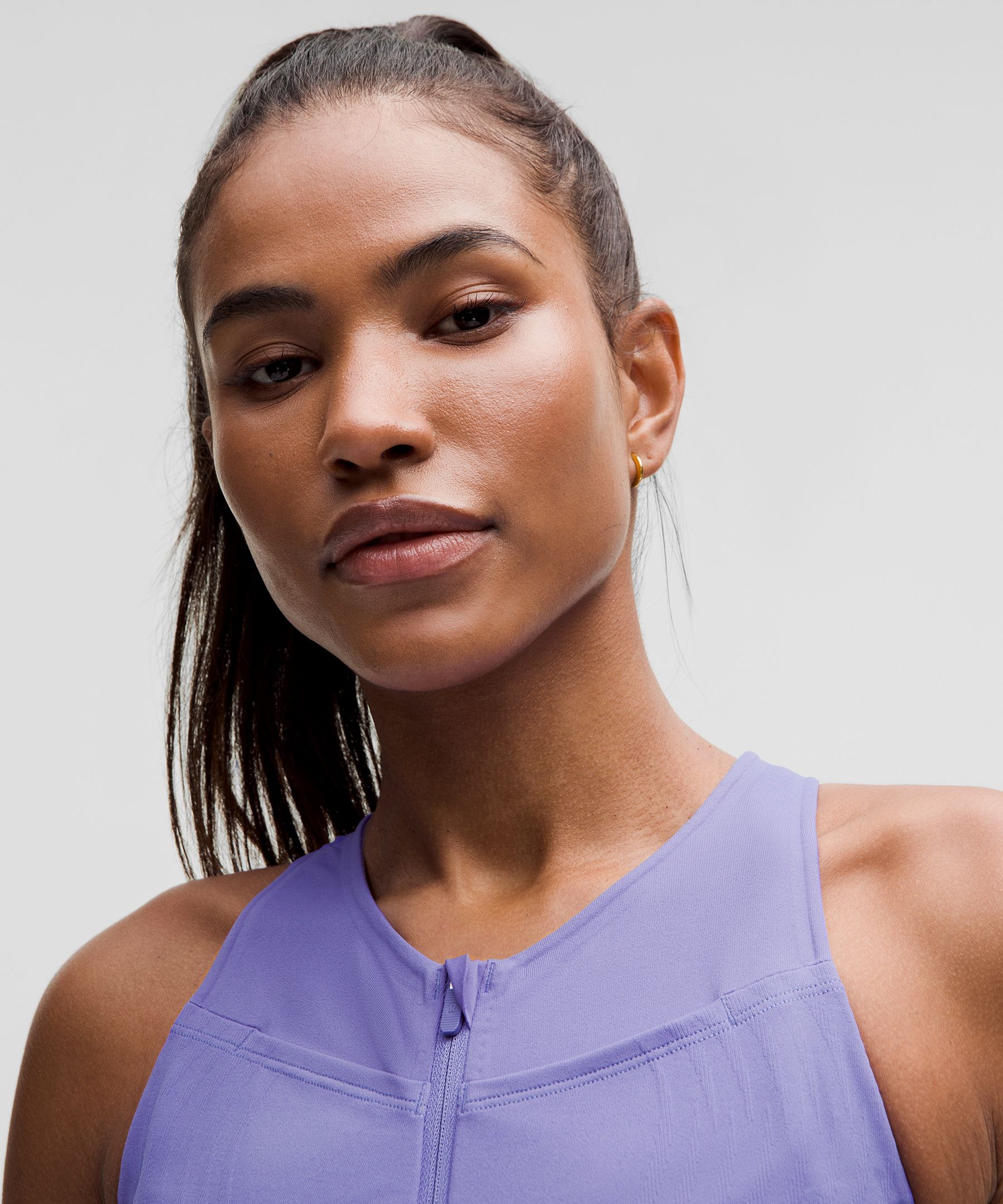 Shop Lululemon Senseknit Running One-piece In Charged Indigo