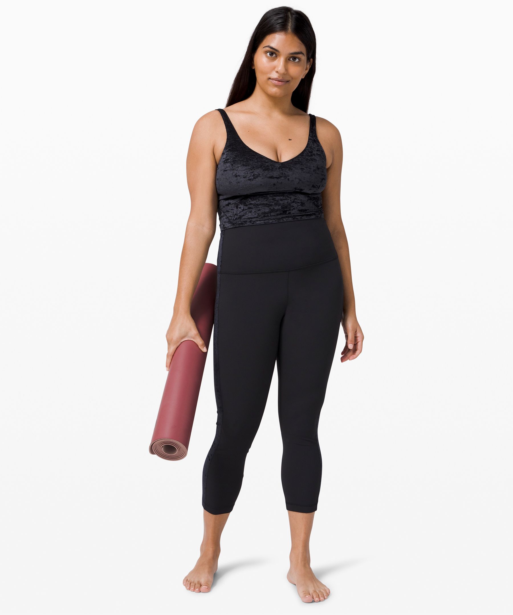 See-through yoga pants sink Luluemon stock