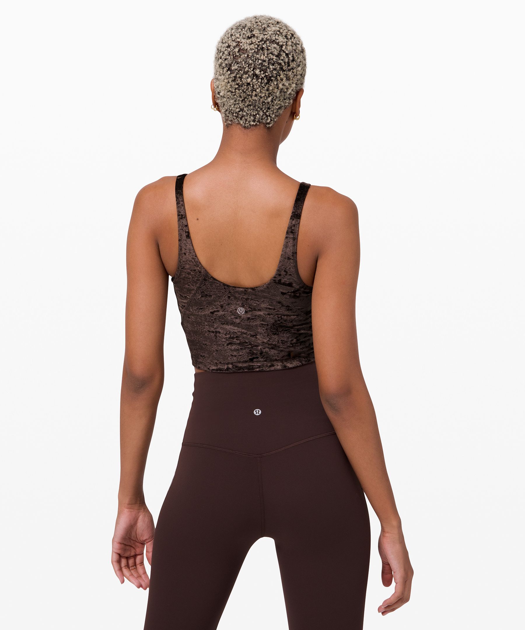 Tried the black crushed velved align tank (so you don't have to) :  r/lululemon