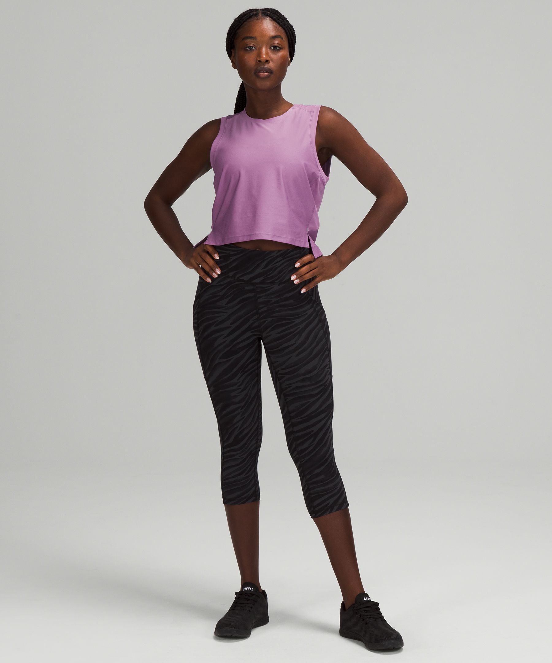 lululemon - Lululemon Mesh Crop on Designer Wardrobe