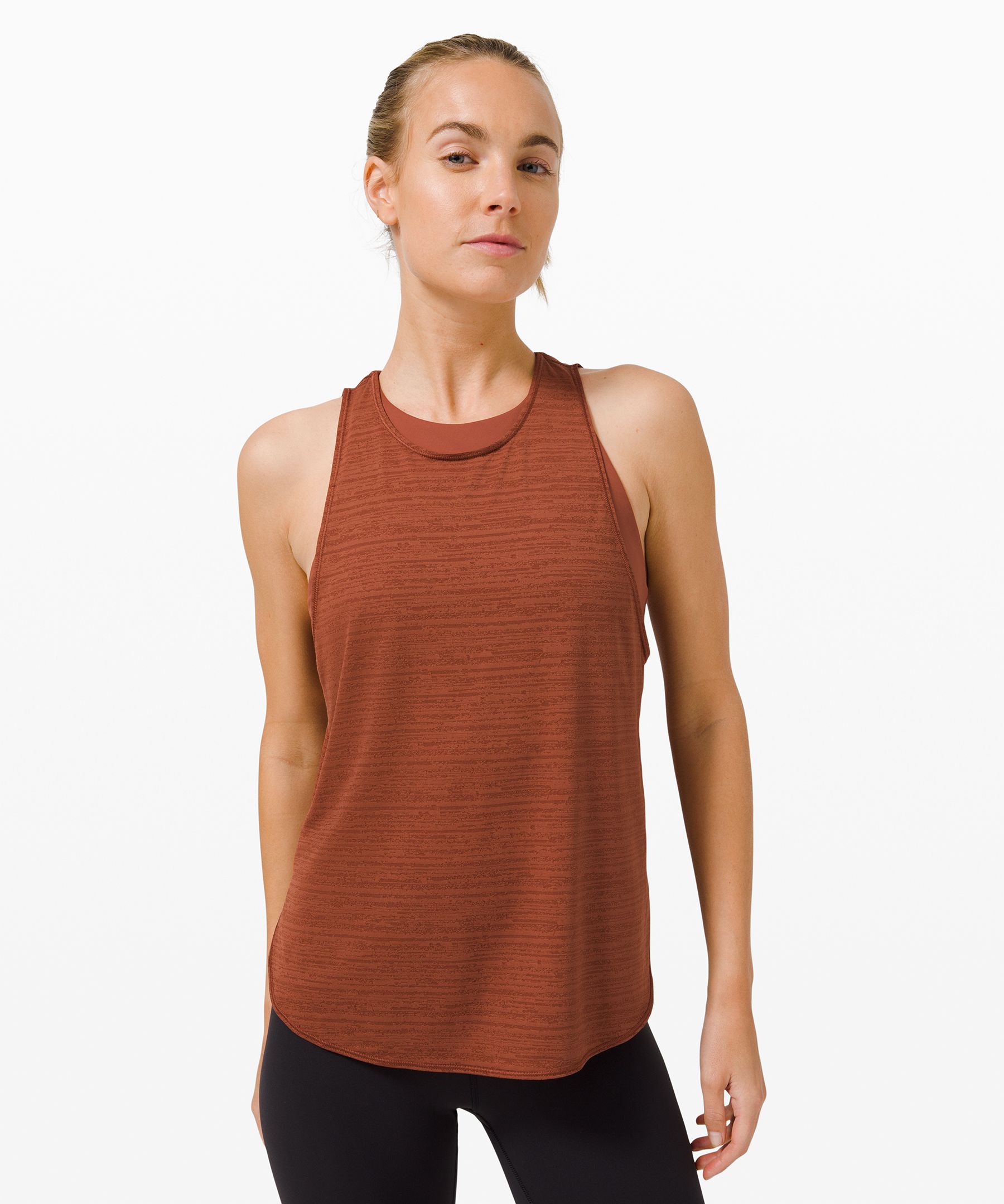 lululemon in training tank