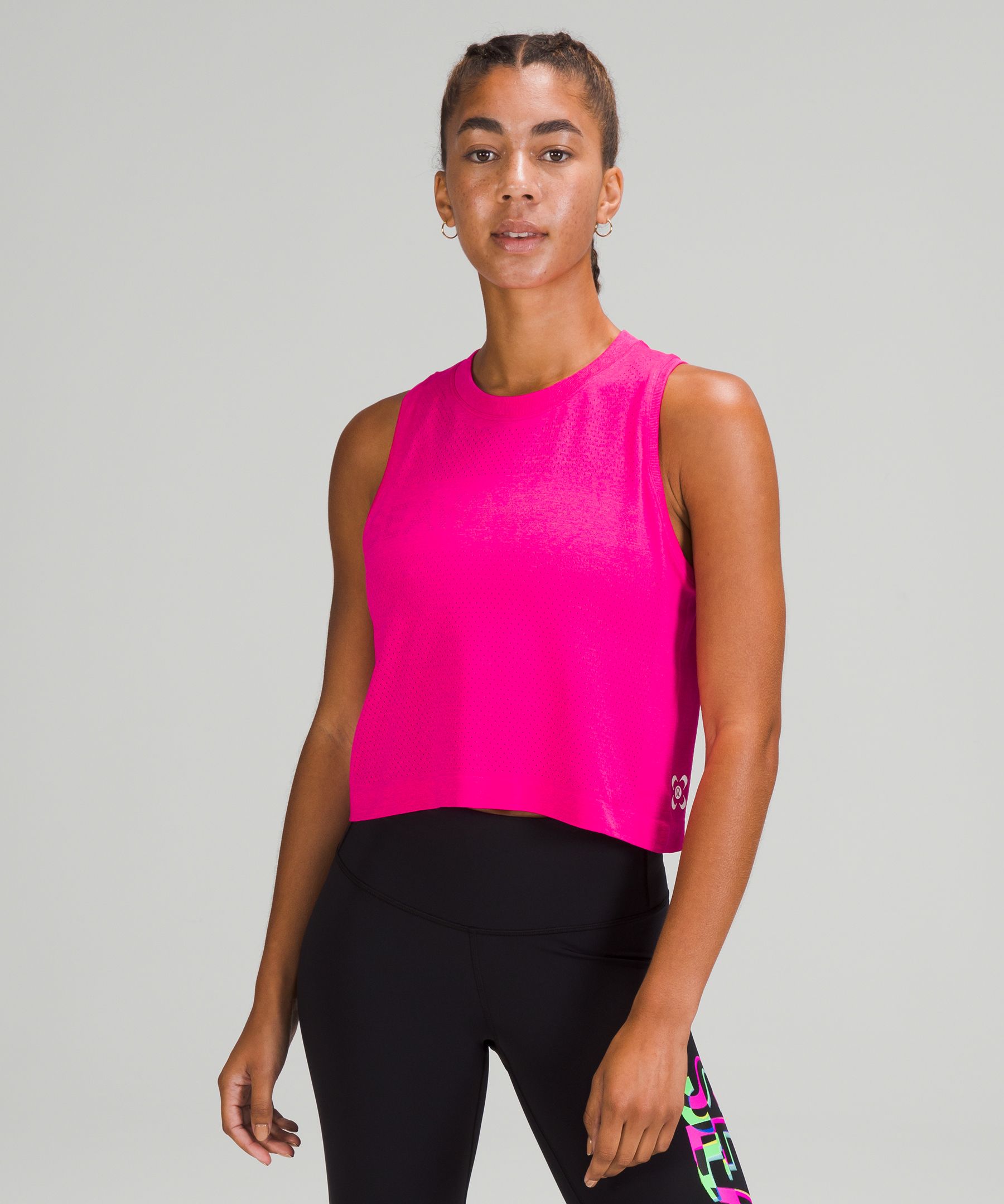 Swiftly Breathe Relaxed-Fit Muscle Tank Top