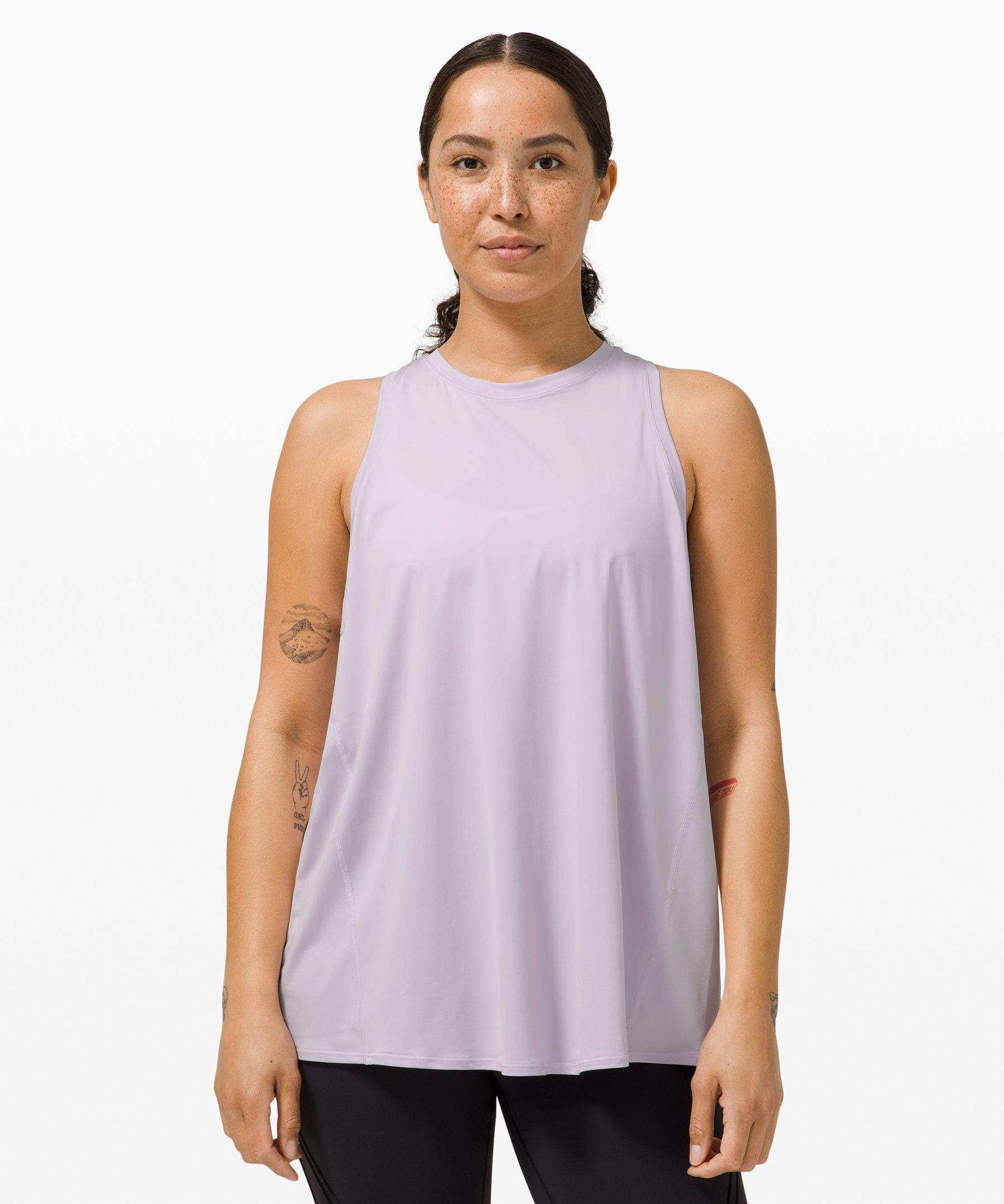 Lululemon All Tied Up Tank Top In Purple