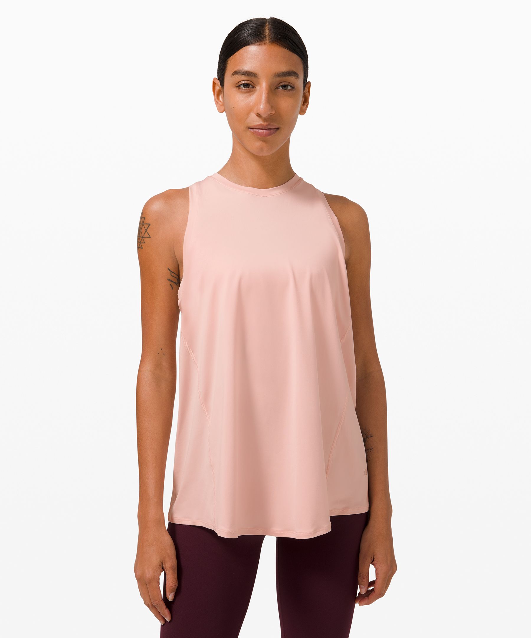 Lululemon All Tied Up Tank Top In Pink