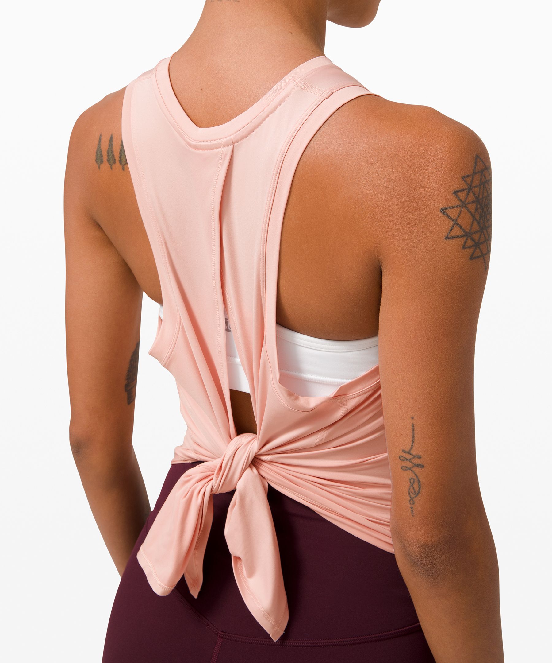 lululemon athletica, Tops, Lululemon All Tied Up Tank Top Desert Sun