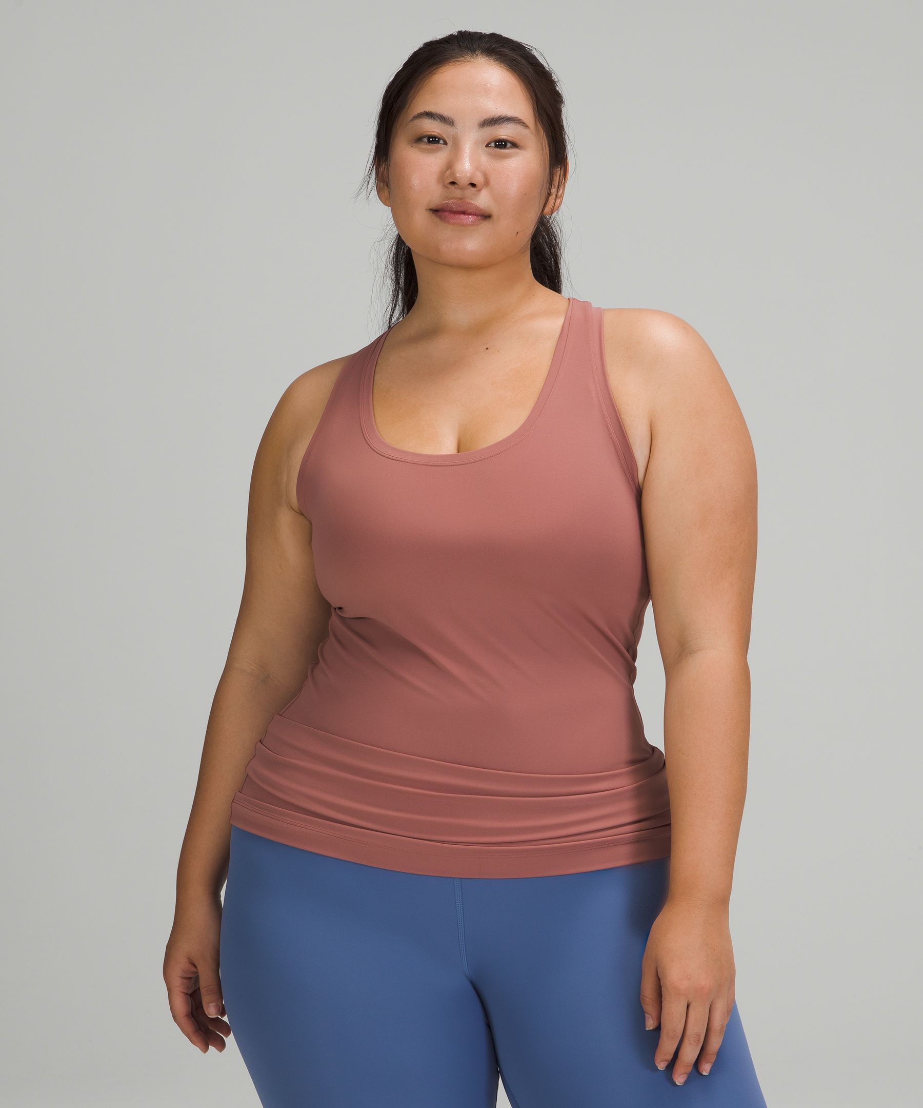 Lululemon Cool Racerback Tank Top Nulu In Spiced Chai
