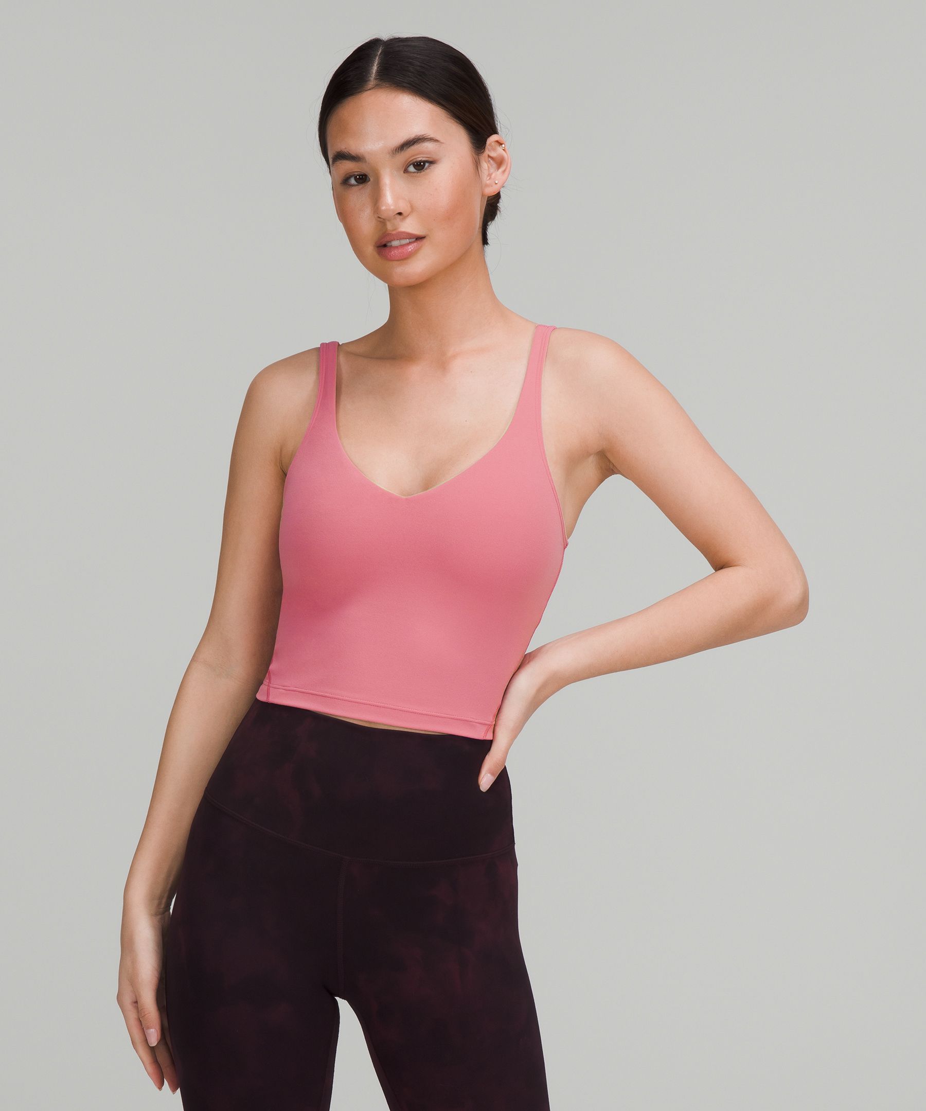 Pink Lululemon Align Tank Top - Gem