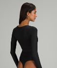 lululemon lab Asymmetrical Long Sleeve Bodysuit