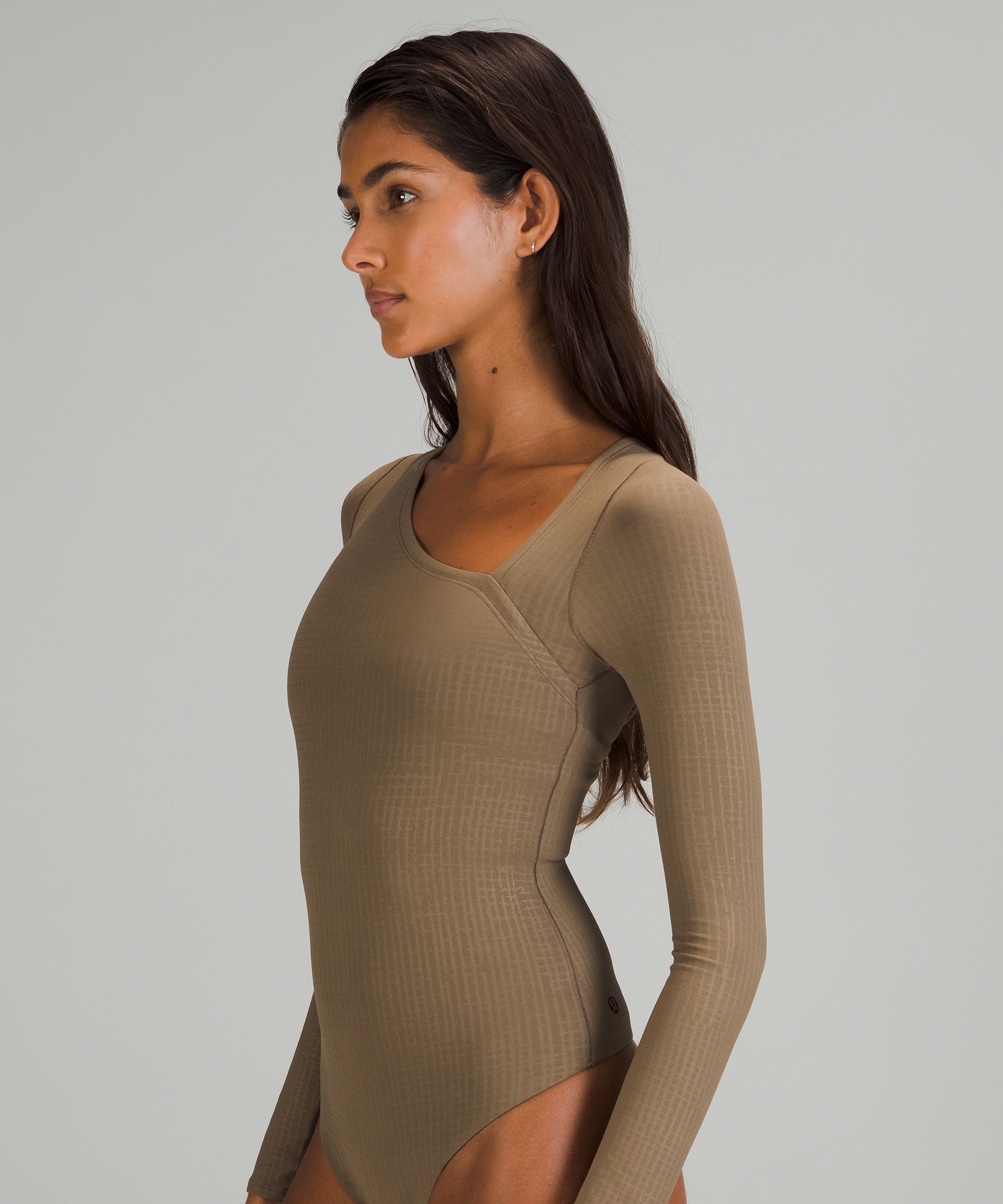 lululemon lab Asymmetrical Long Sleeve Bodysuit Lululemon FR