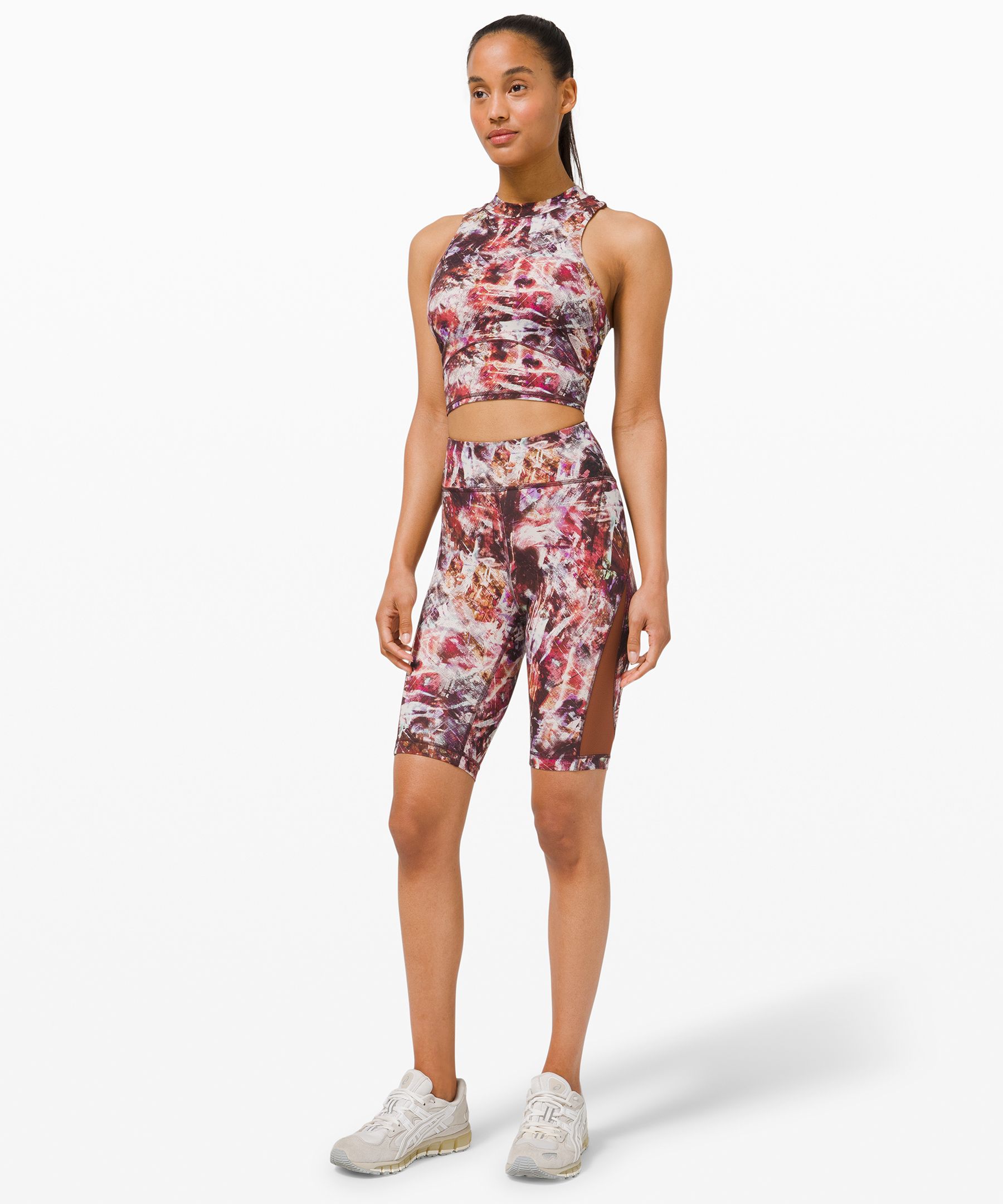 Lululemon Everlux™ and Mesh Cropped Tank Top - 127600241