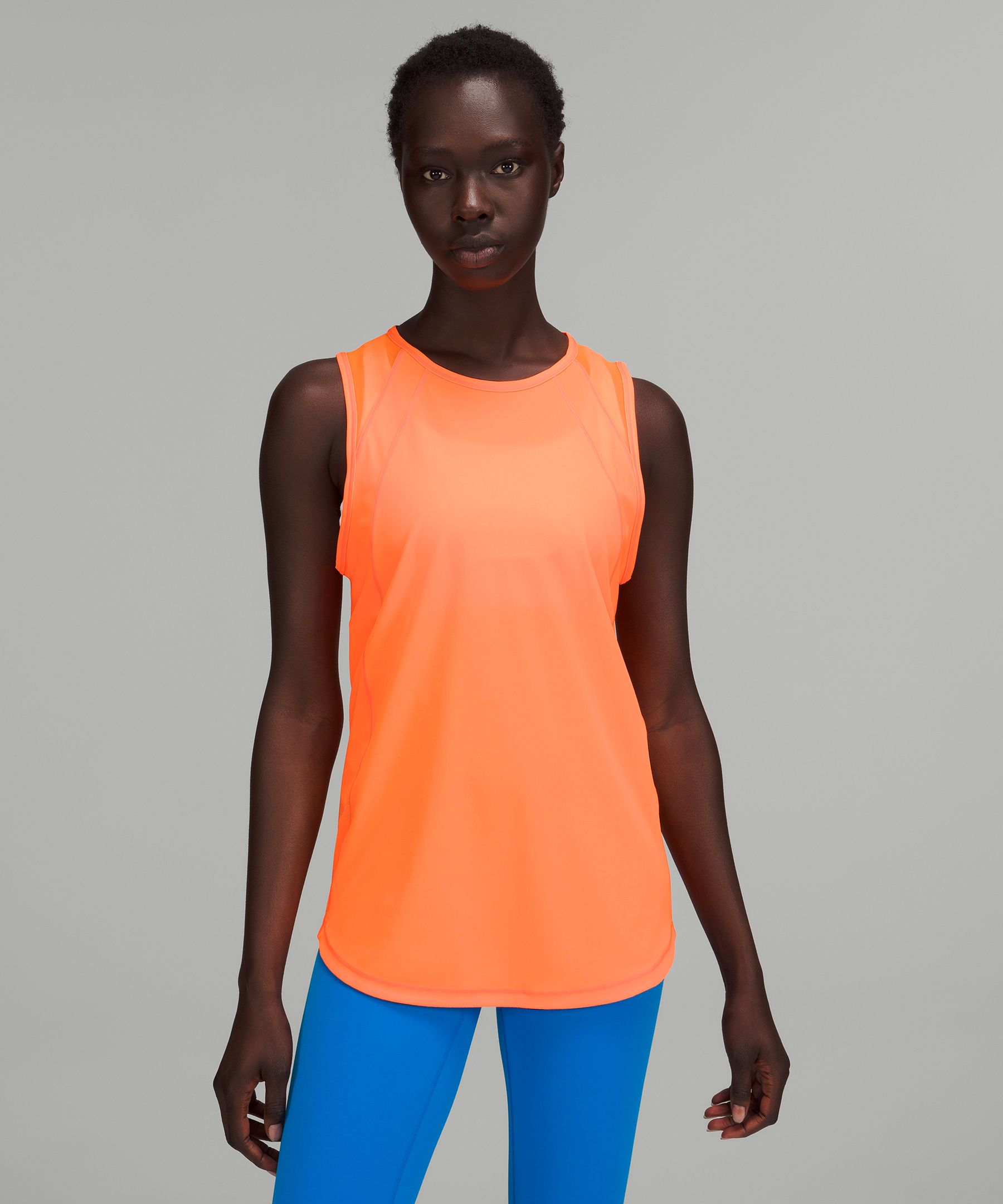 Lululemon Sculpt Tank Top In Highlight Orange