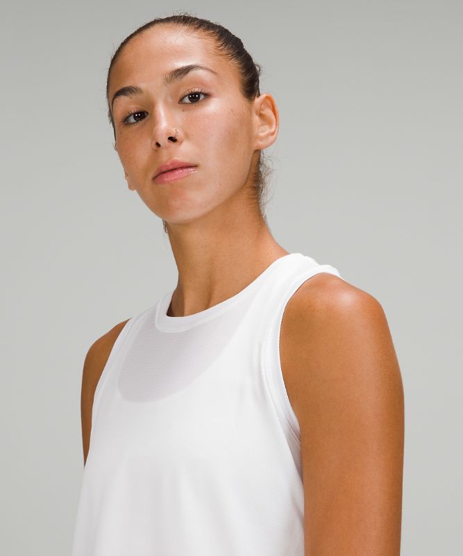 High-Neck Running and Training Tank Top