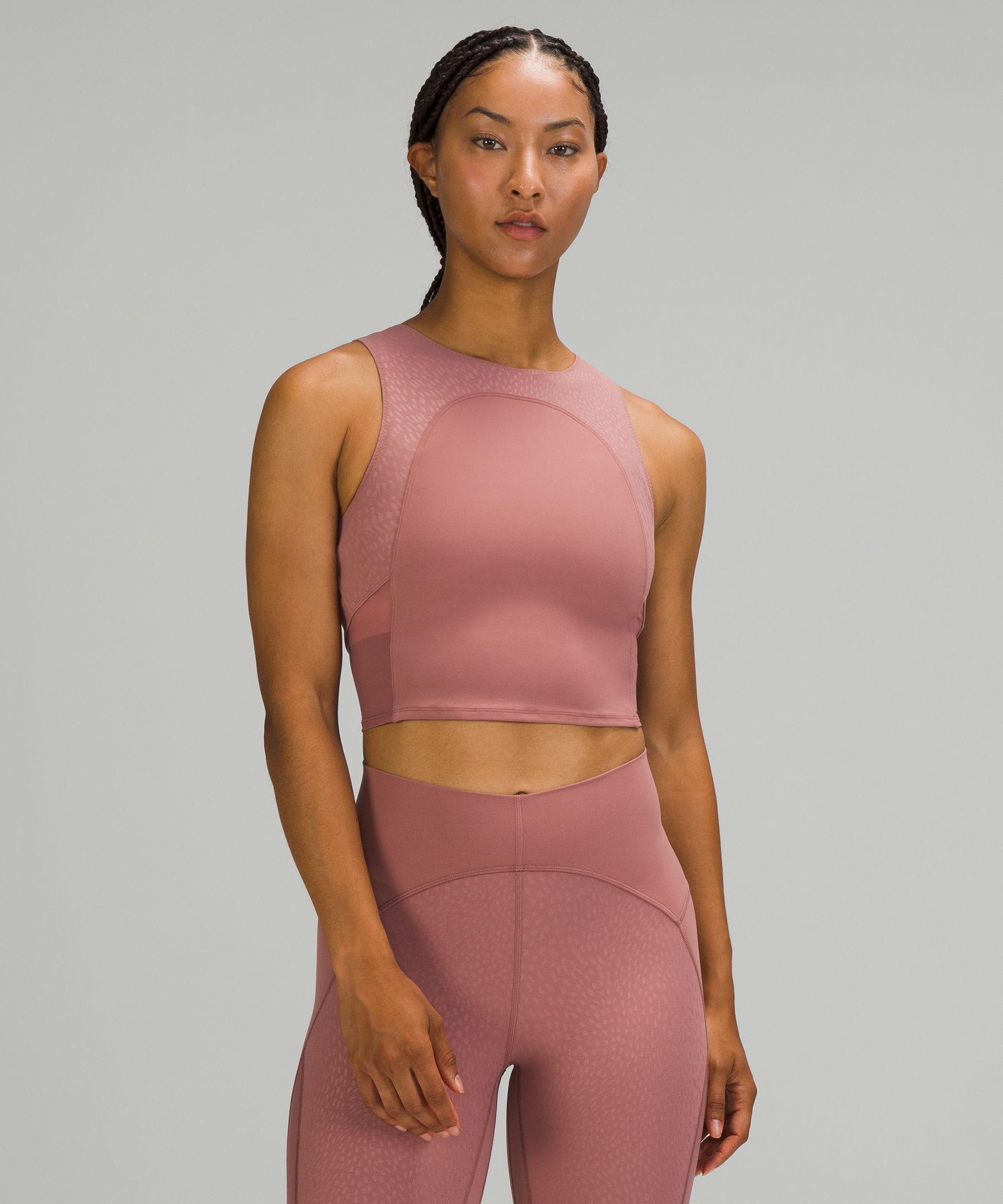 Nulu and Mesh Yoga Tank Lululemon UK