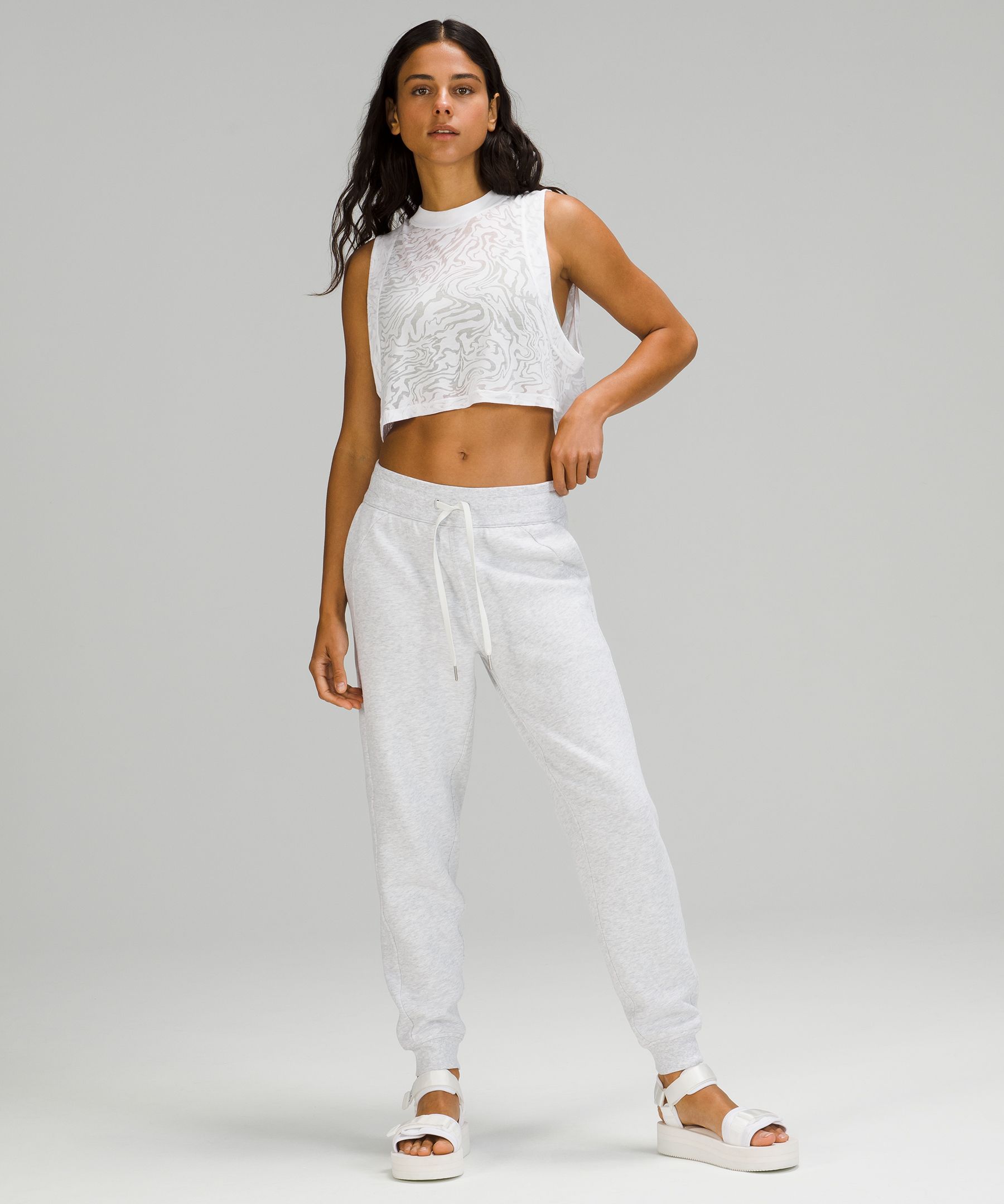 Lululemon All Yours Cropped T-shirt - White