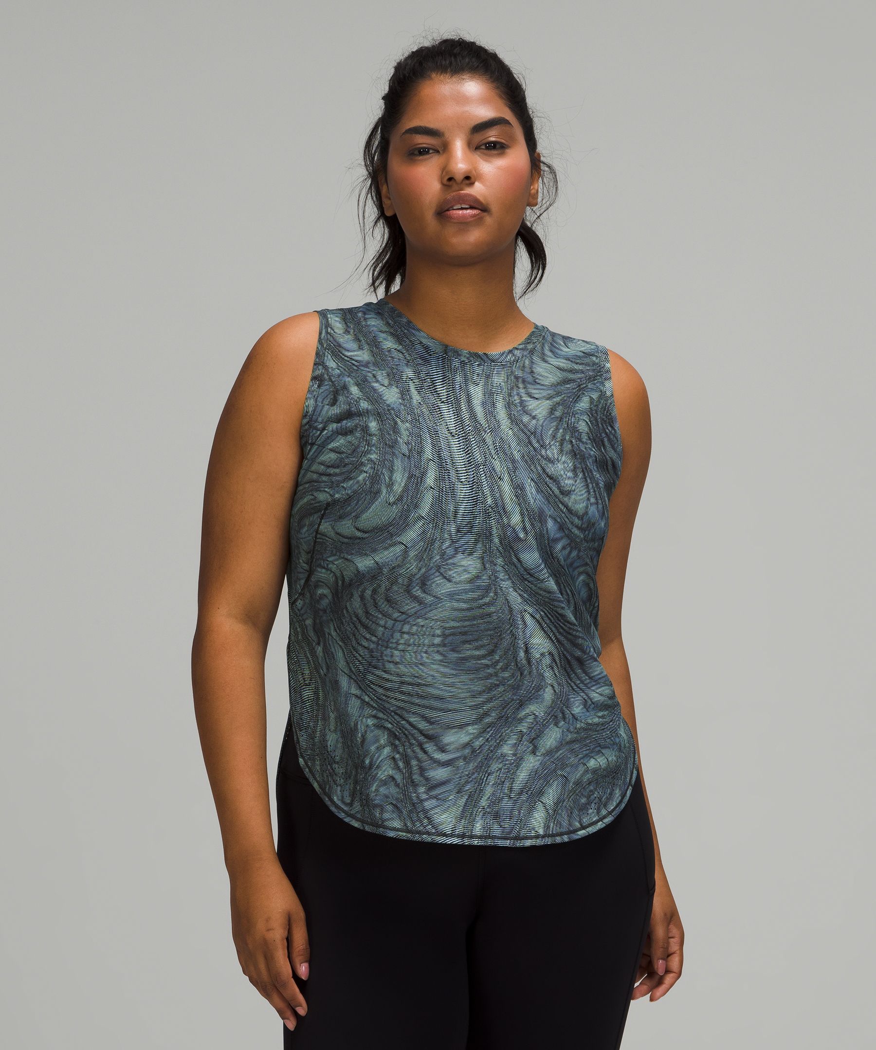 High Neck Split Hem Run Tank | タンクトップ | Lululemon JP