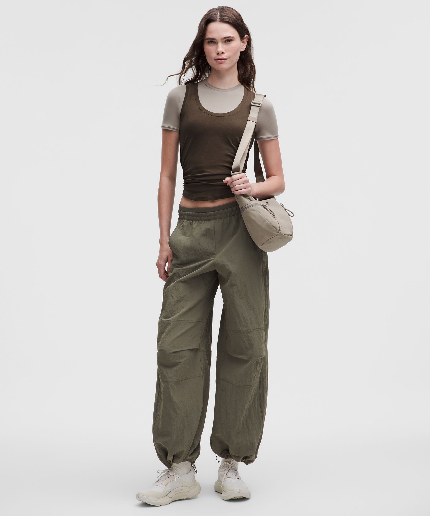 ヨガ lululemon - *outlet* pants + tank lululemon Padded Yoga Tops | lululemon