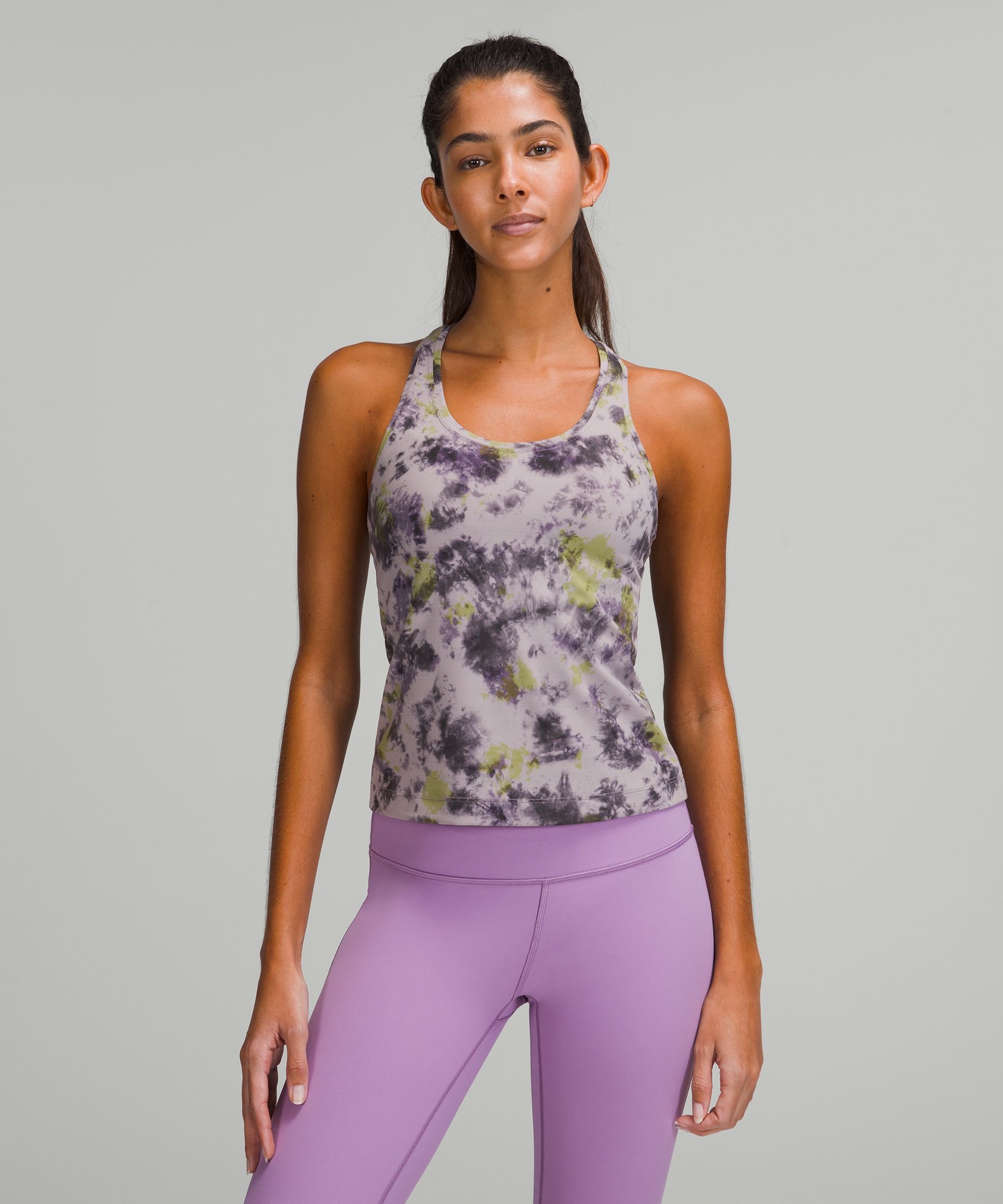 lululemon athletica, Tops, Lululemon Cool Racerback Short Tank Top Nulu  In Rainforest Green