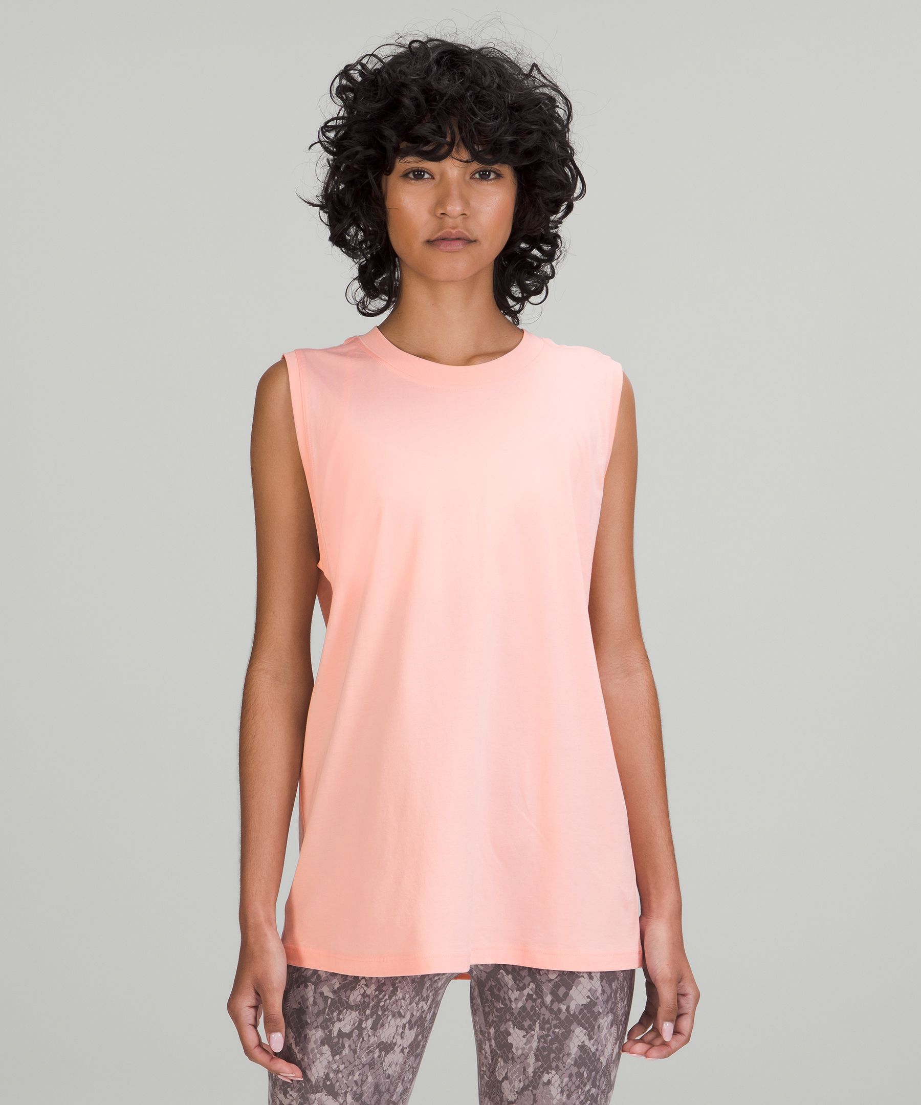 Lululemon All Yours Tank Top In Dew Pink